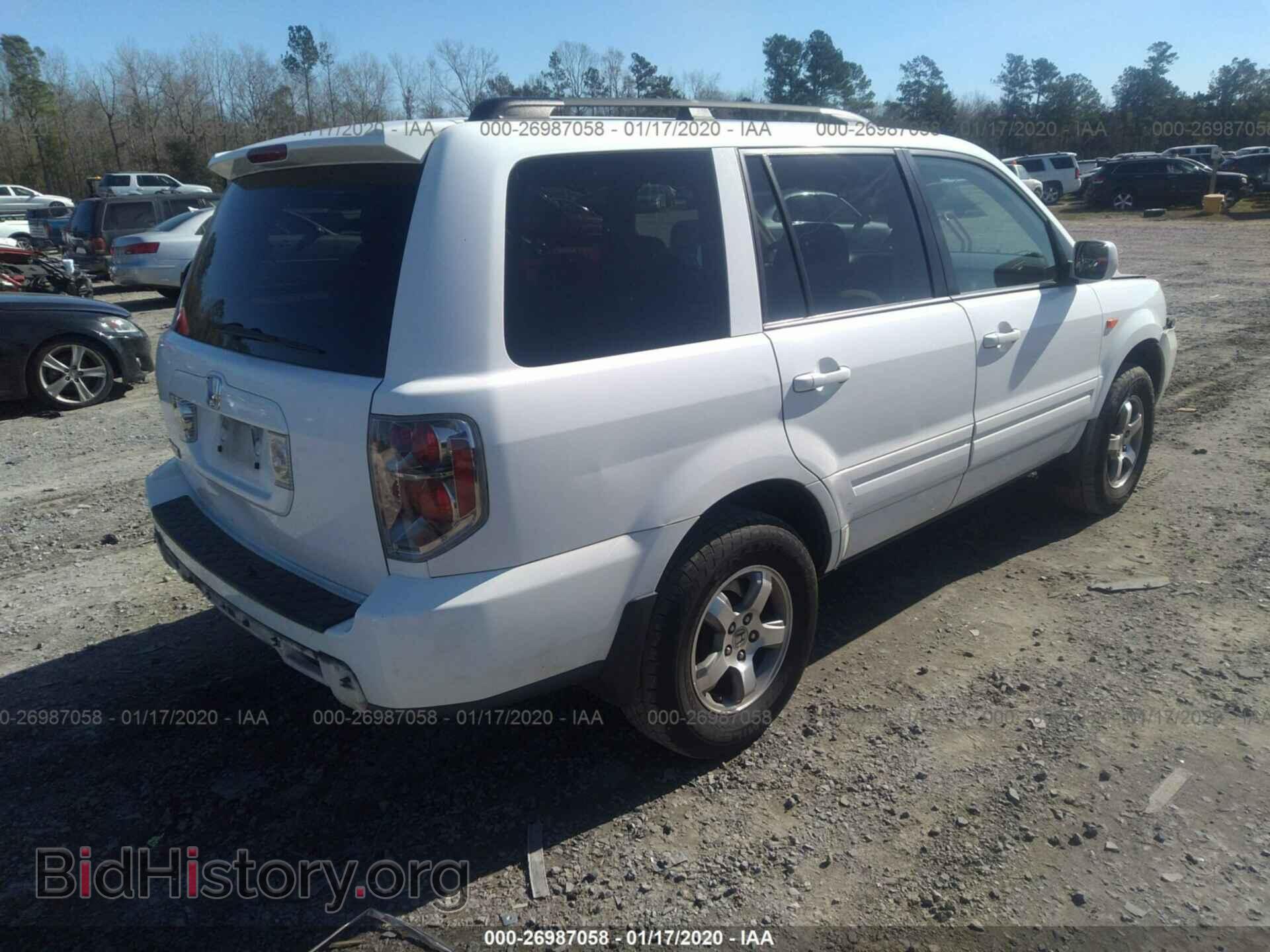 2007 HONDA PILOT - VIN: 5FNYF28407B044337 - Фото 4