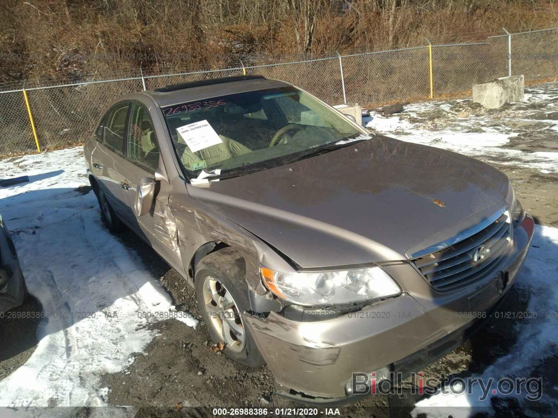 Photo KMHFC46F16A137144 - HYUNDAI AZERA 2006