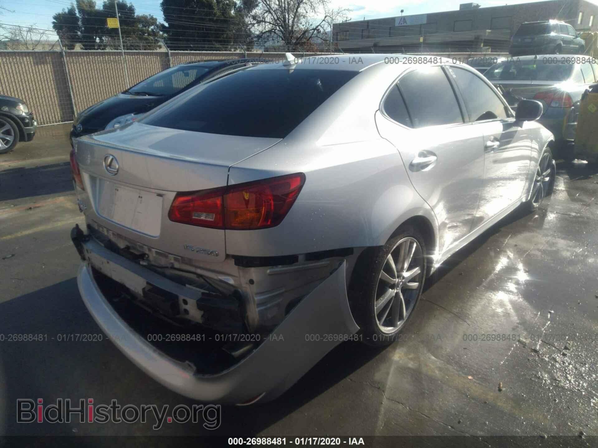 2008 LEXUS IS - VIN: JTHBK262482065357 - Фото 4