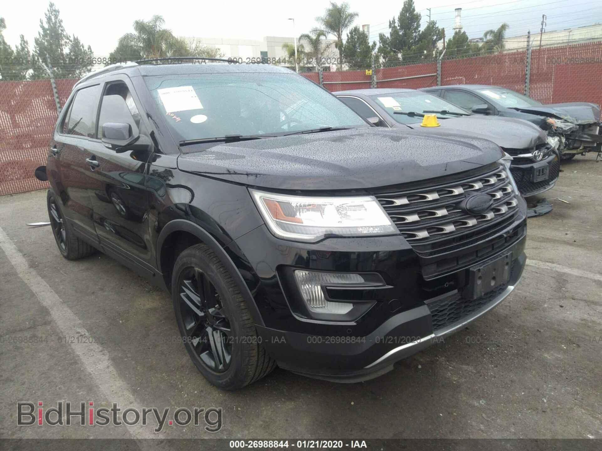 Фотография 1FM5K8D86GGB73100 - FORD EXPLORER 2016