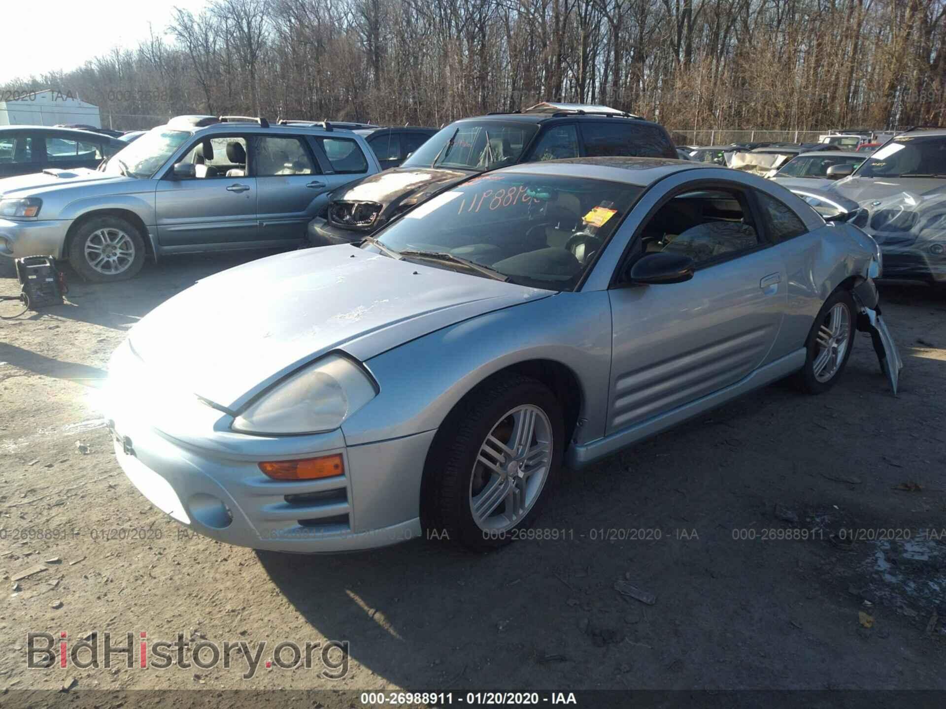 2004 MITSUBISHI ECLIPSE - VIN: 4A3AC84H64E038087 - Photo 2