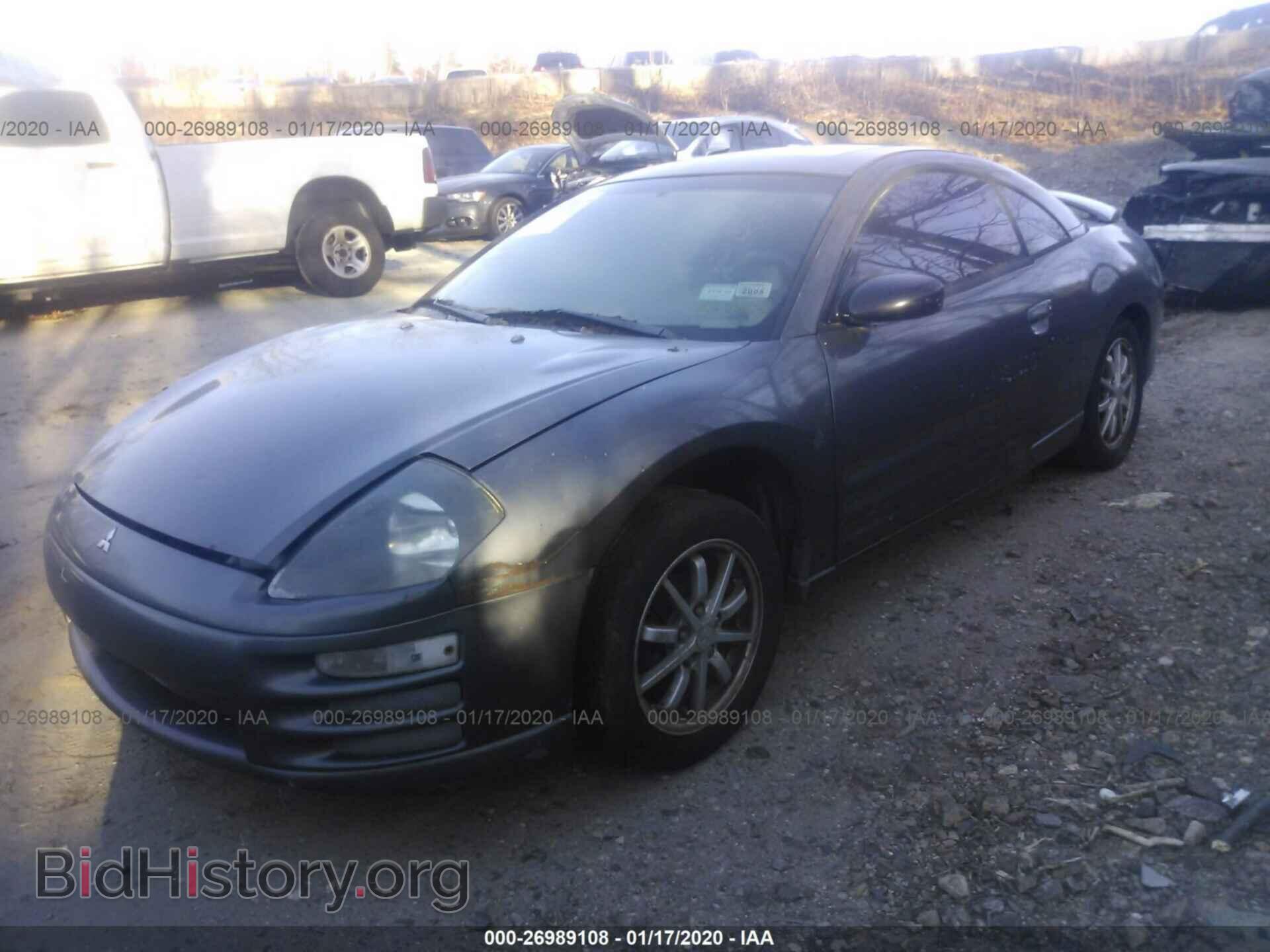 2002 MITSUBISHI ECLIPSE - VIN: 4A3AC44G42E016361 - Photo 2