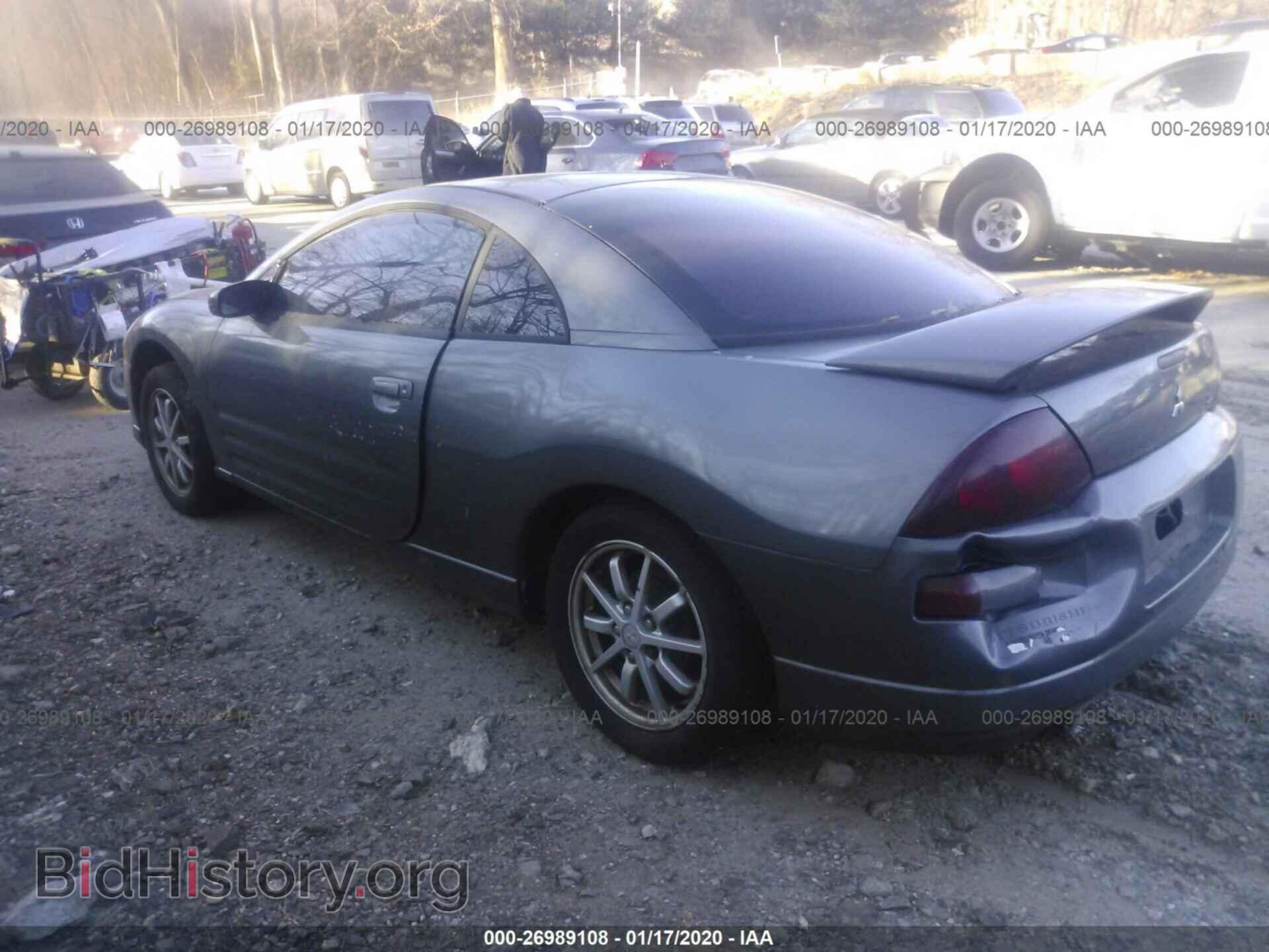 2002 MITSUBISHI ECLIPSE - VIN: 4A3AC44G42E016361 - Photo 3