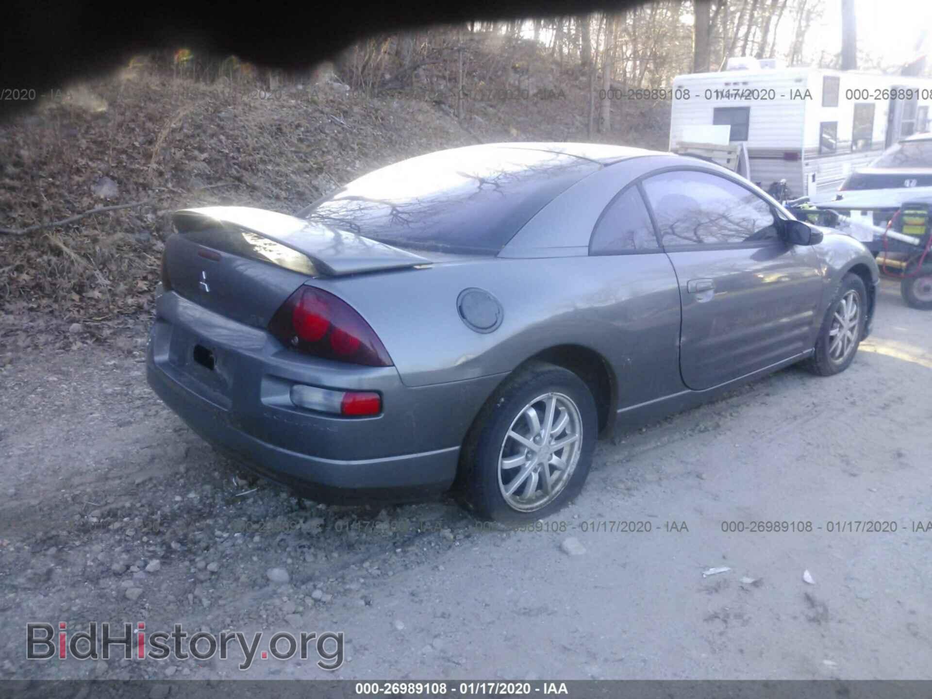2002 MITSUBISHI ECLIPSE - VIN: 4A3AC44G42E016361 - Photo 4