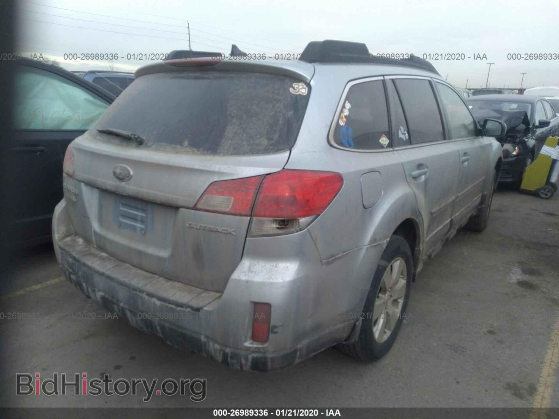 2012 SUBARU OUTBACK - VIN: 4S4BRCLC8C3275555 - Фото 4