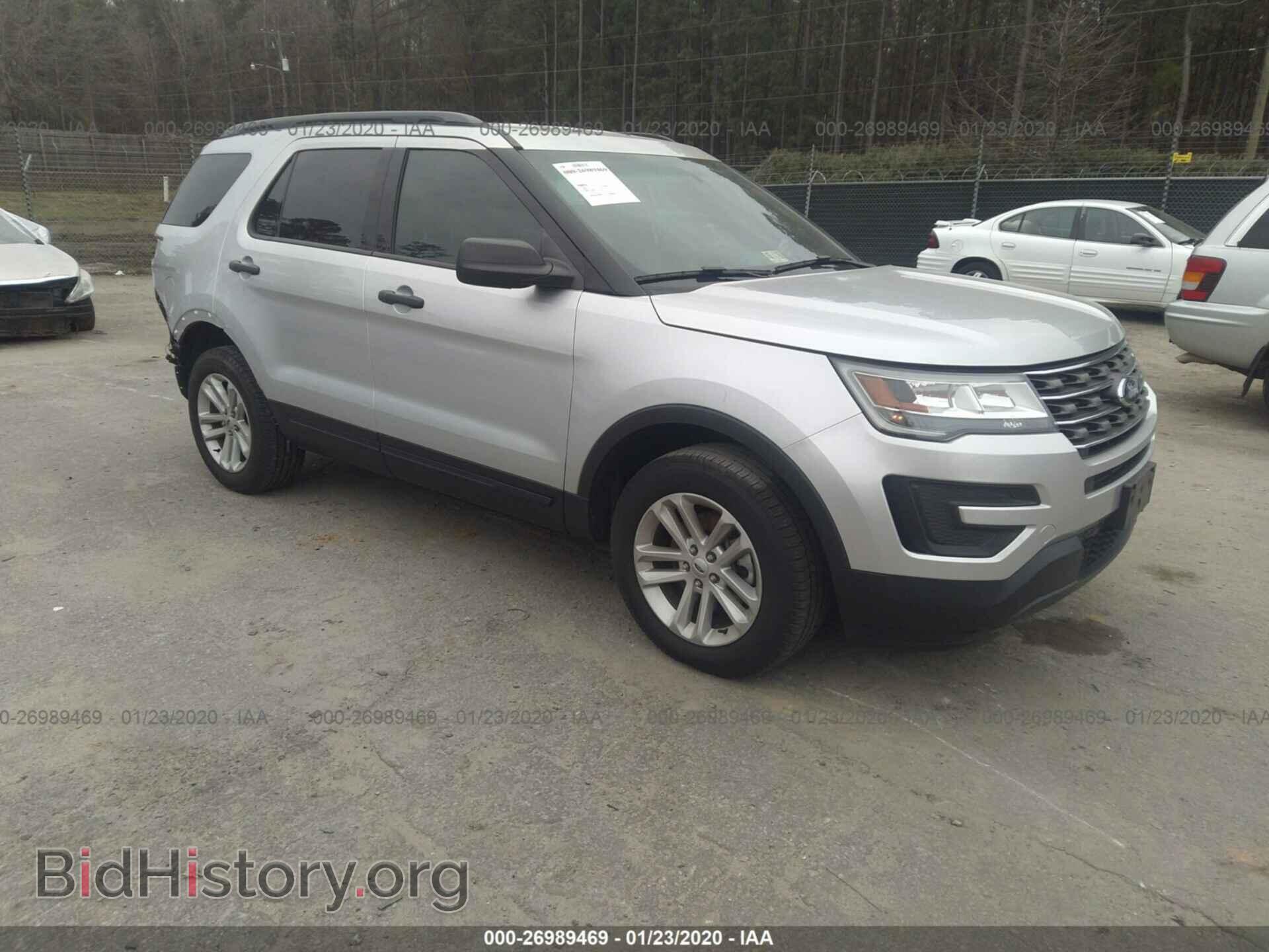 Фотография 1FM5K8B82GGB31865 - FORD EXPLORER 2016