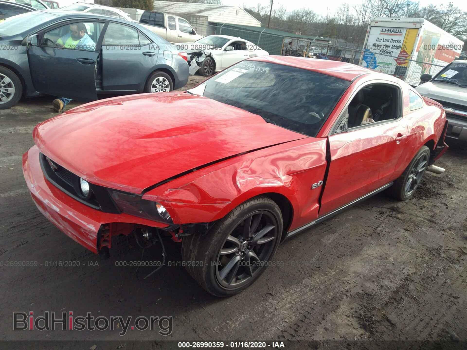 2011 FORD MUSTANG - VIN: 1ZVBP8CF3B5138430 - Фото 2
