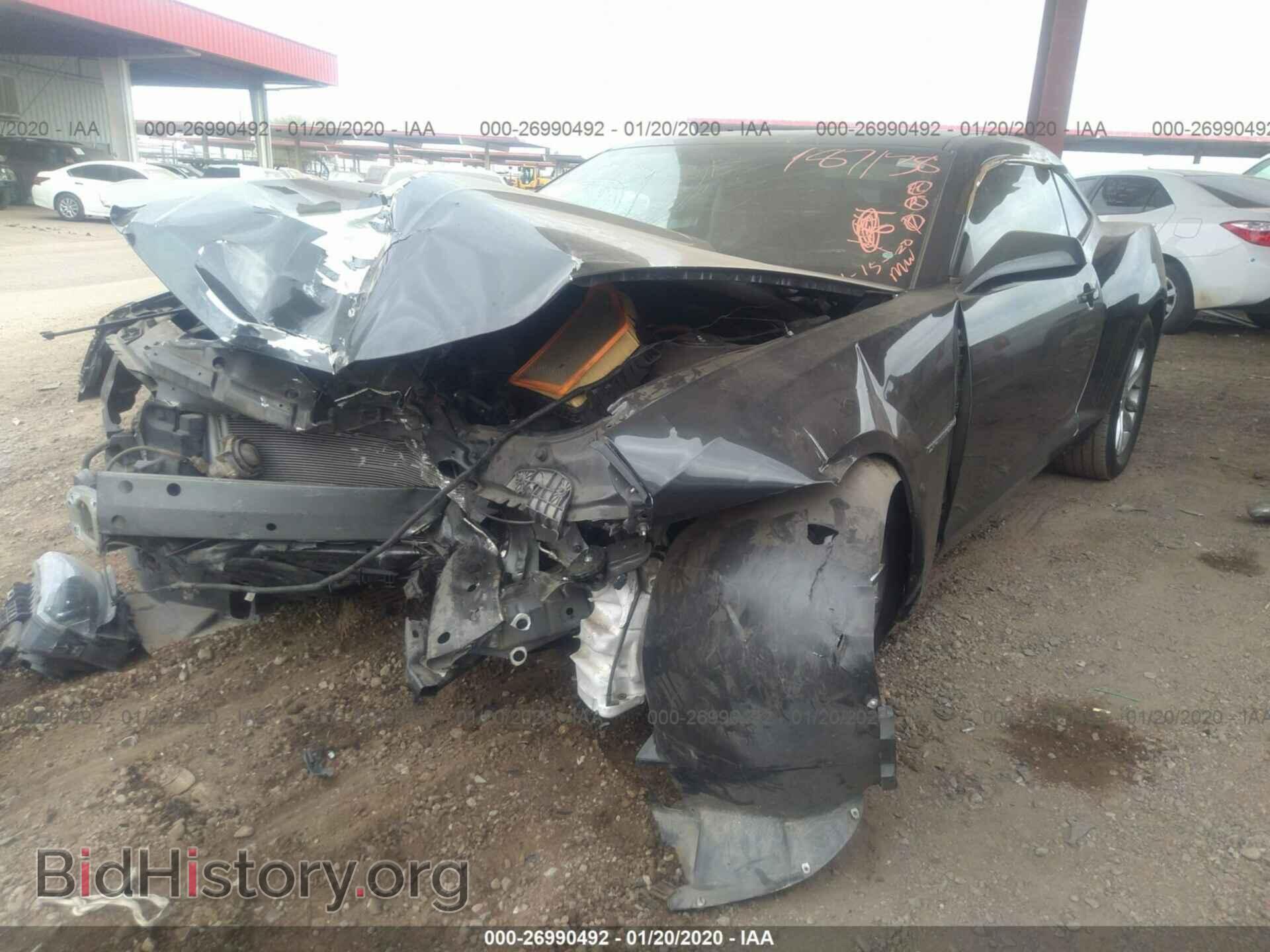 2015 CHEVROLET CAMARO - VIN: 2G1FD1E33F9204001 - Фото 2