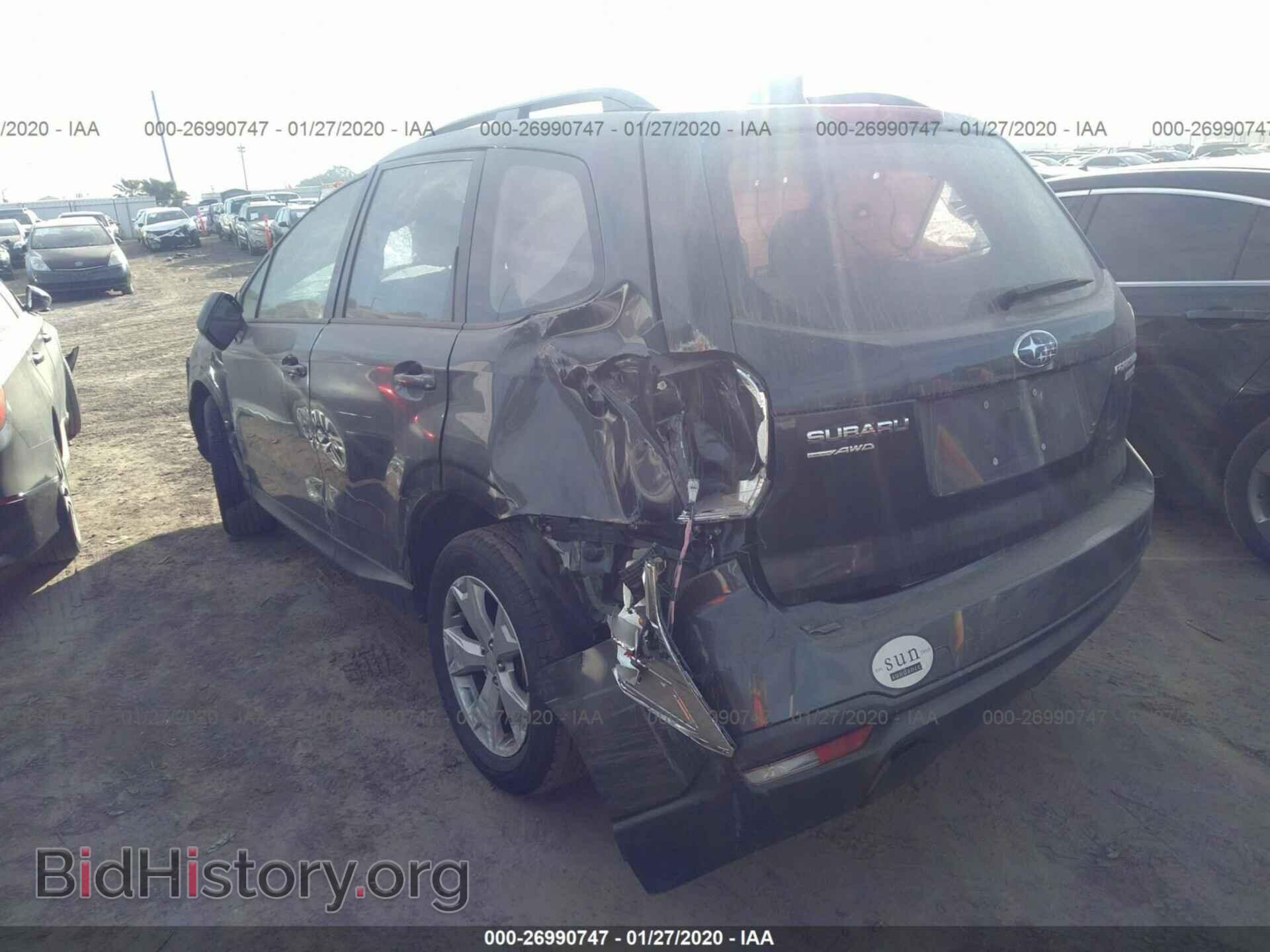 2016 SUBARU FORESTER - VIN: JF2SJABC3GH453884 - Фото 3