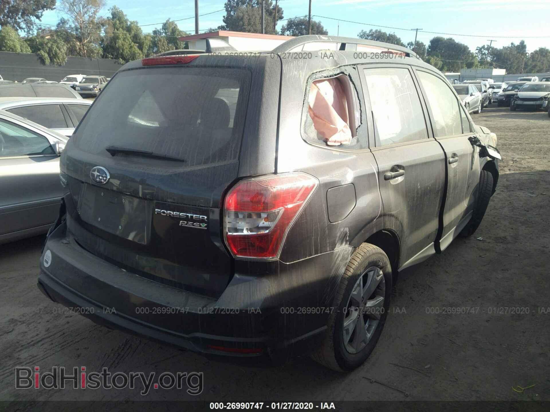 2016 SUBARU FORESTER - VIN: JF2SJABC3GH453884 - Фото 4