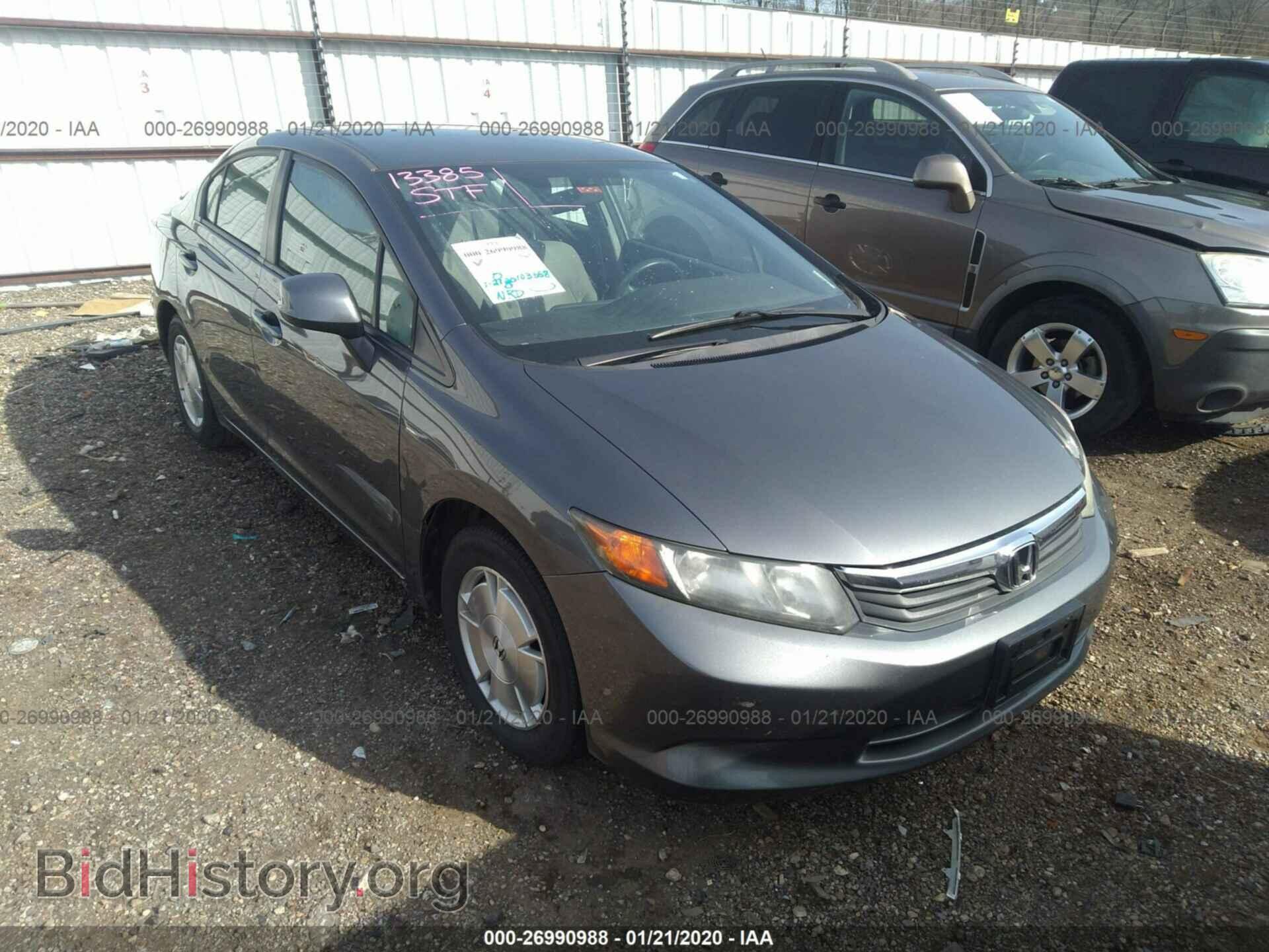 Фотография 2HGFB2F64CH316403 - HONDA CIVIC 2012