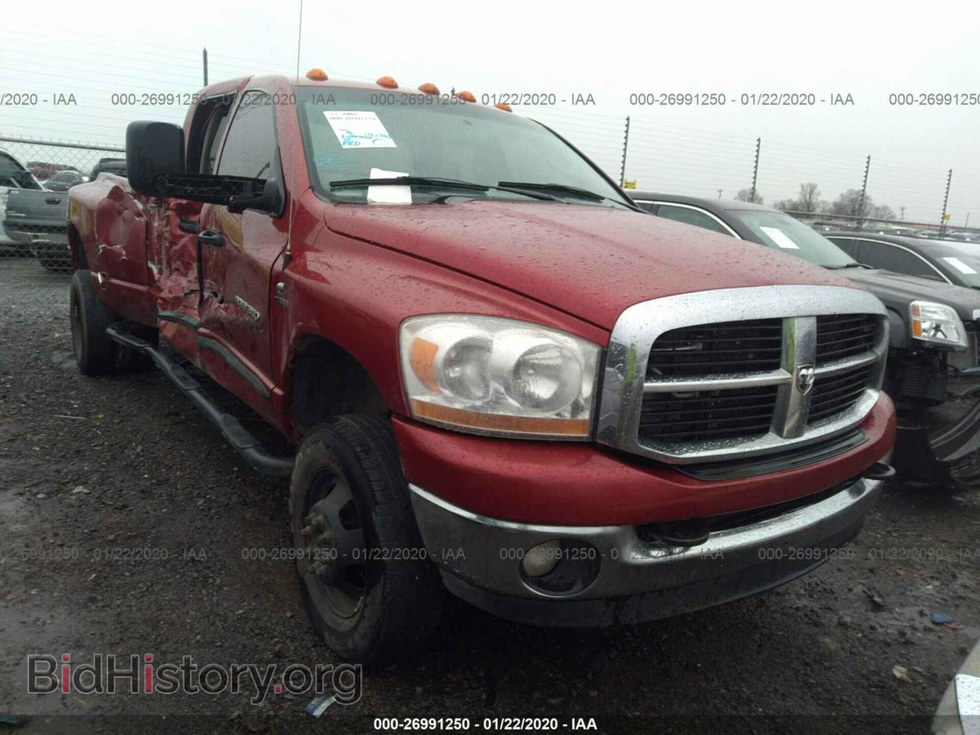 Photo 3D7MX48CX6G246146 - DODGE RAM 3500 2006