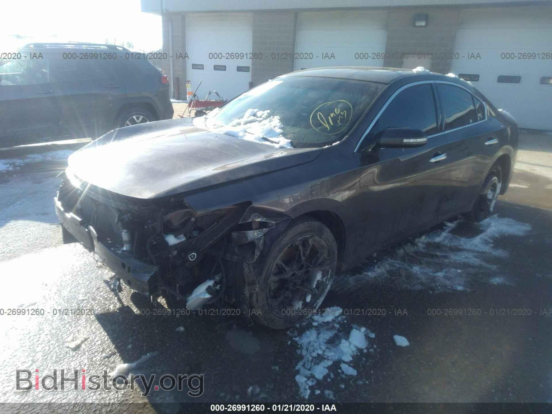 2014 NISSAN MAXIMA - VIN: 1N4AA5AP1EC476943 - Фото 2