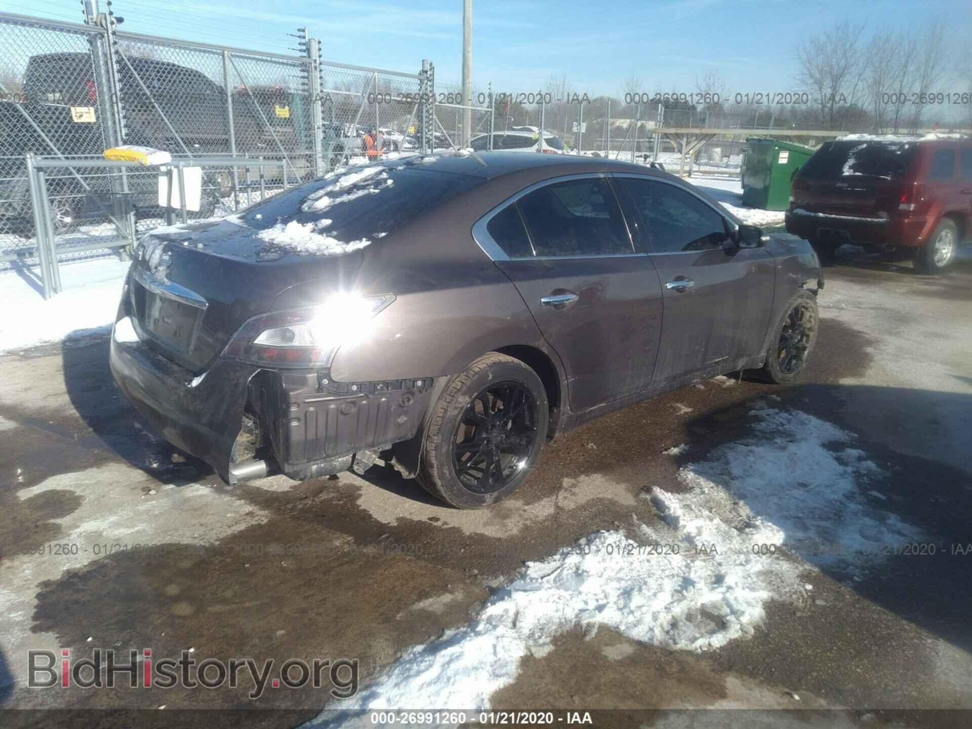 2014 NISSAN MAXIMA - VIN: 1N4AA5AP1EC476943 - Фото 4