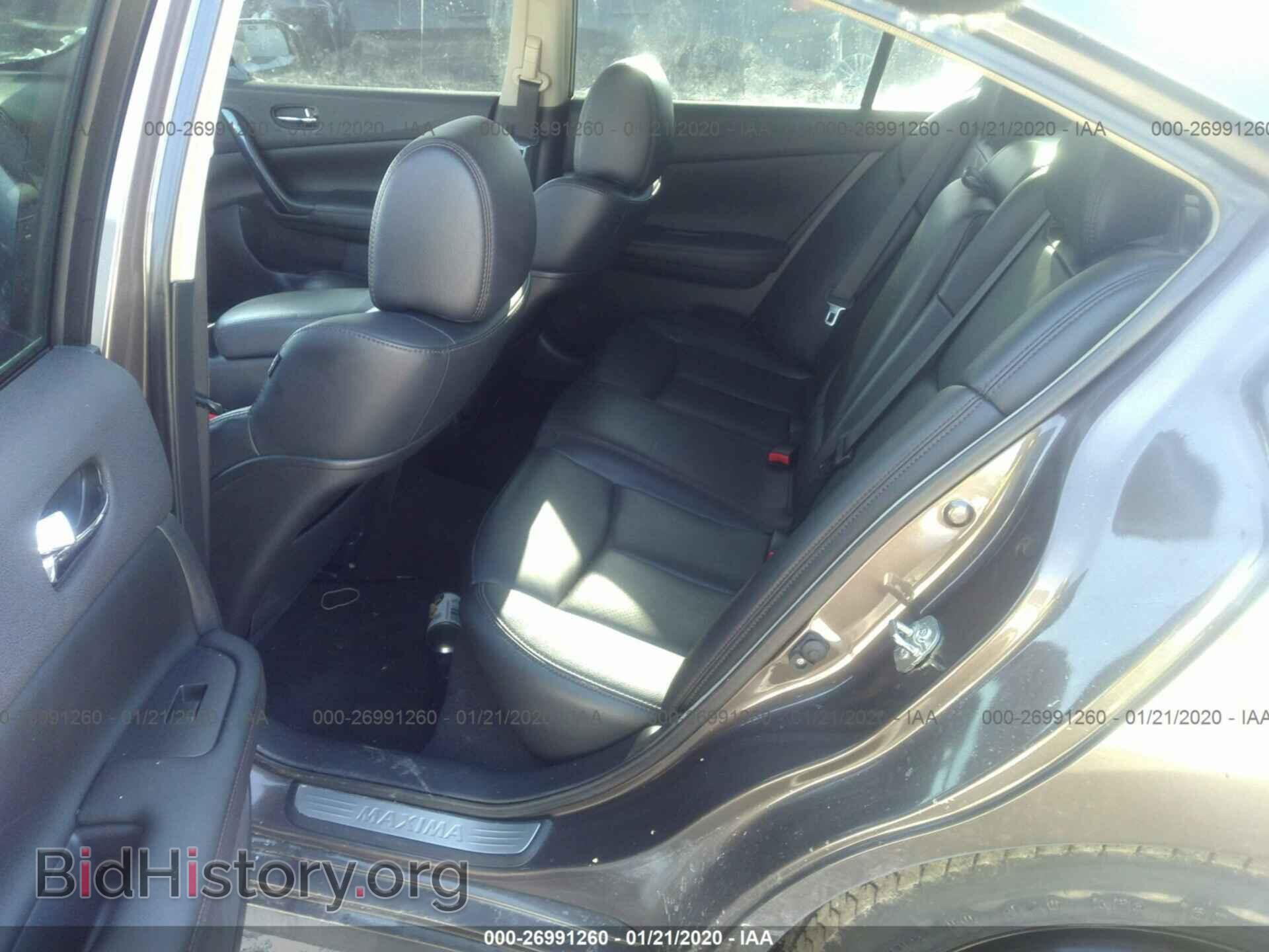 2014 NISSAN MAXIMA - VIN: 1N4AA5AP1EC476943 - Фото 8