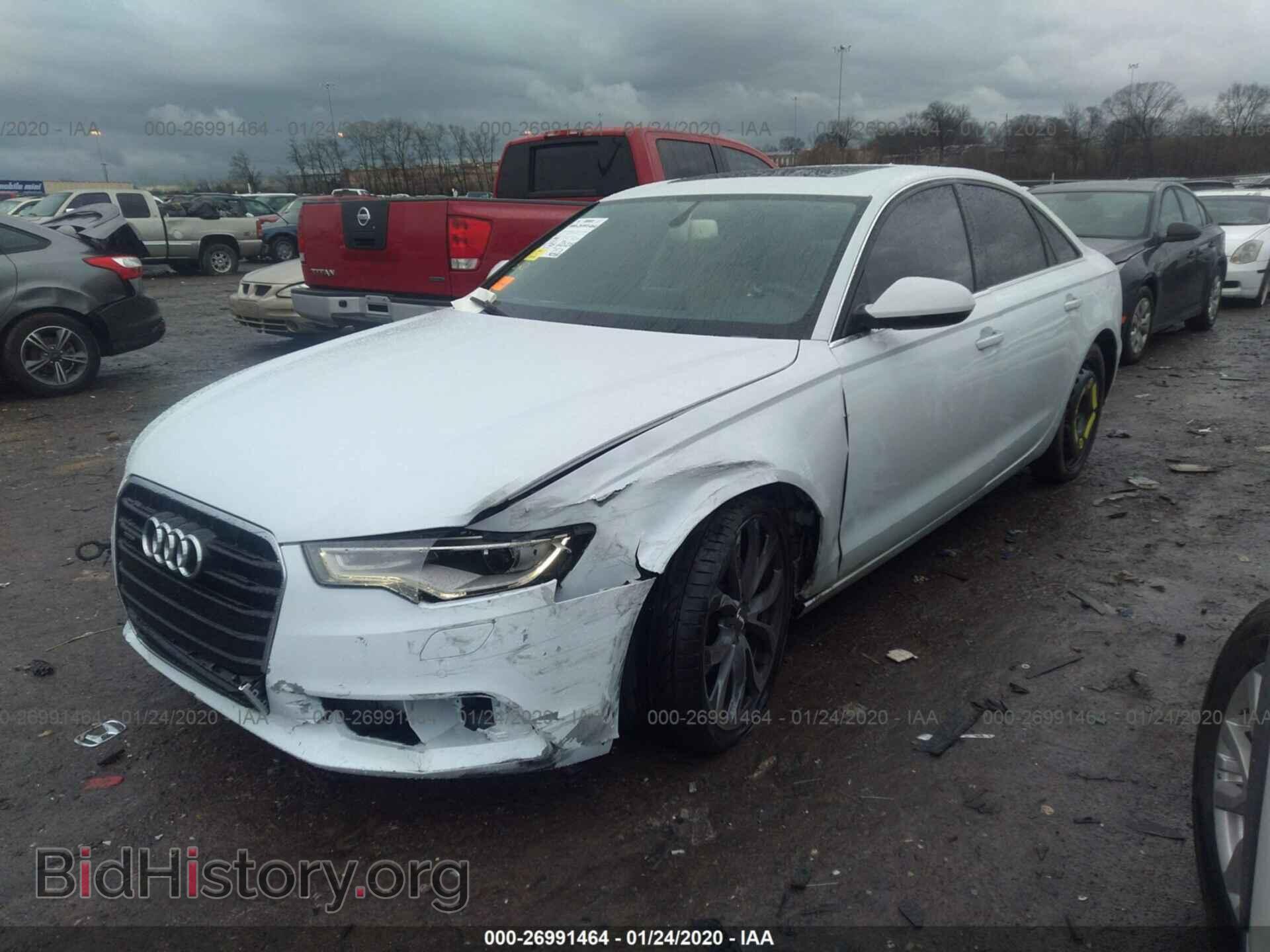 2013 AUDI A6 - VIN: WAUGFBFC4DN046883 - Photo 2