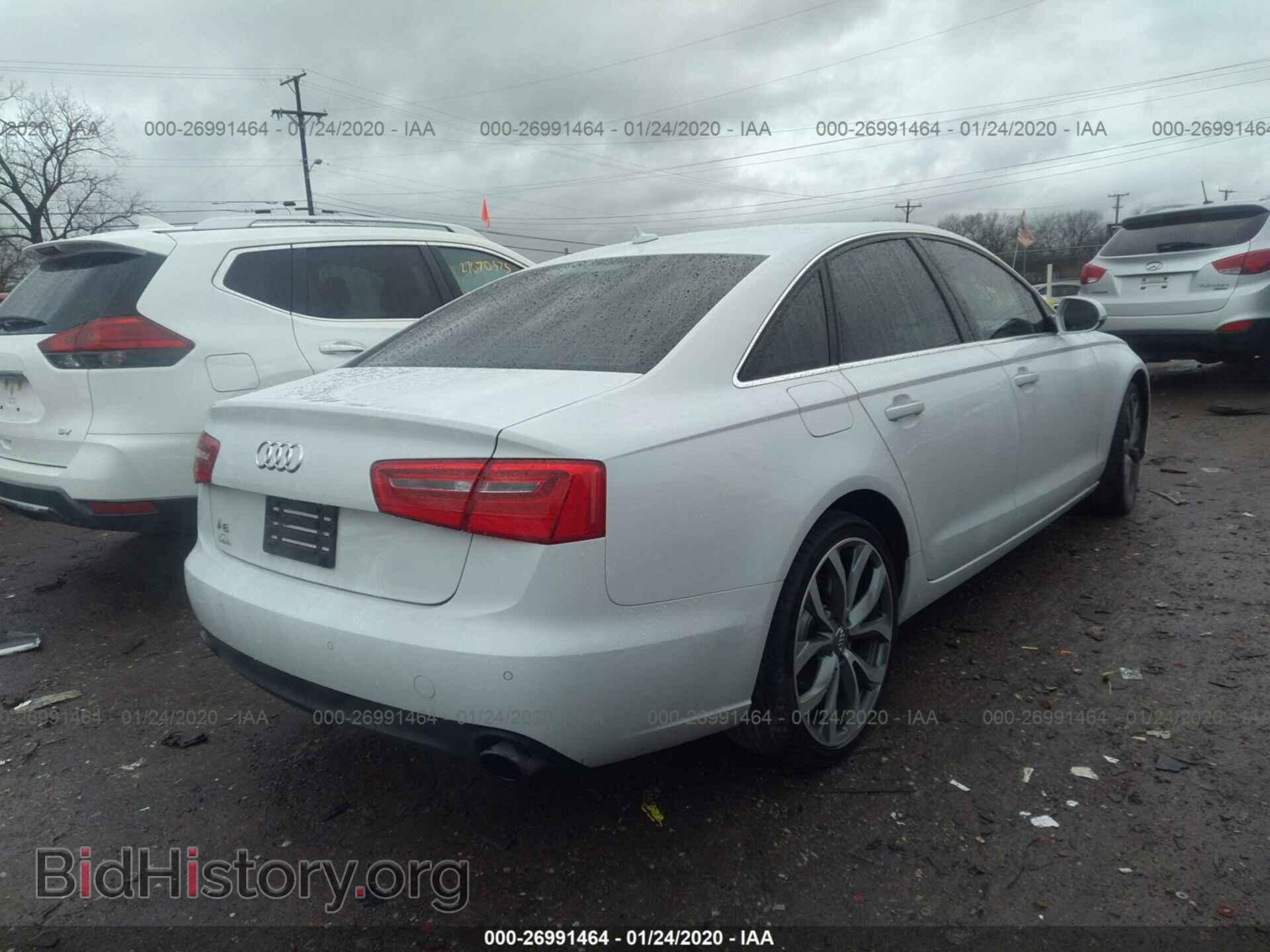 2013 AUDI A6 - VIN: WAUGFBFC4DN046883 - Photo 4