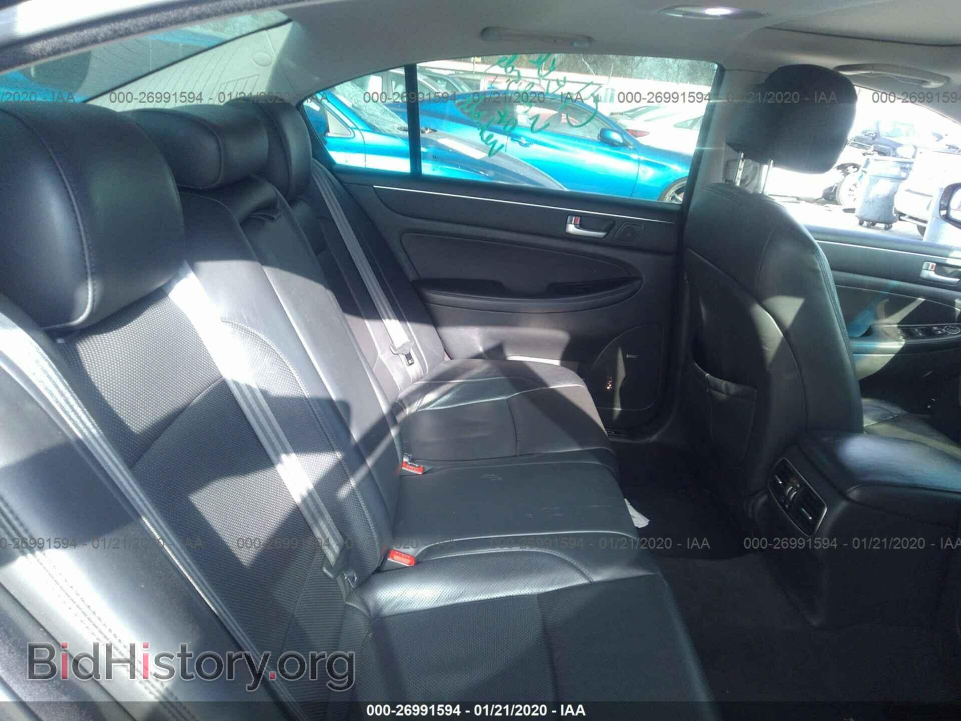 2012 HYUNDAI GENESIS - VIN: KMHGC4DH6CU168280 - Фото 8