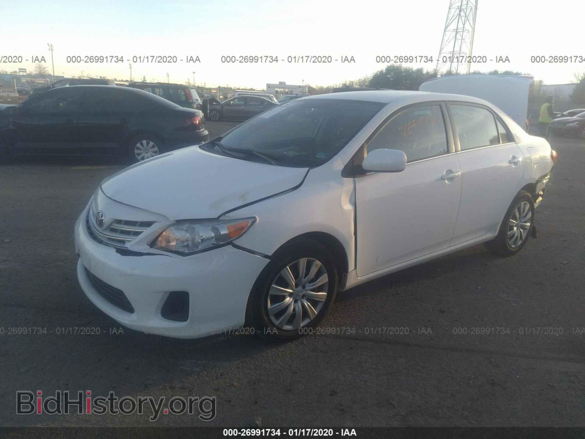 2013 TOYOTA COROLLA - VIN: 2T1BU4EE6DC086323 - Фото 2