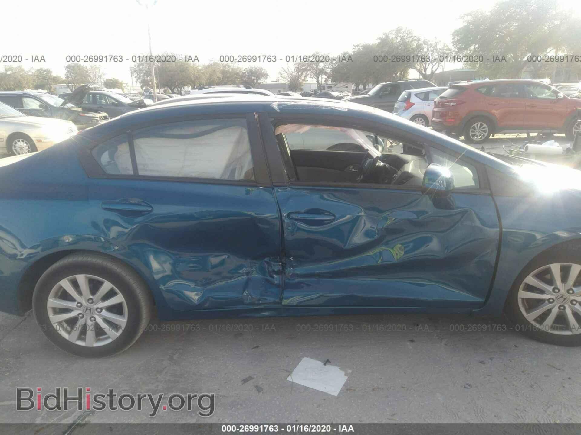 2012 HONDA CIVIC - VIN: 19XFB2F86CE073821 - Фото 6