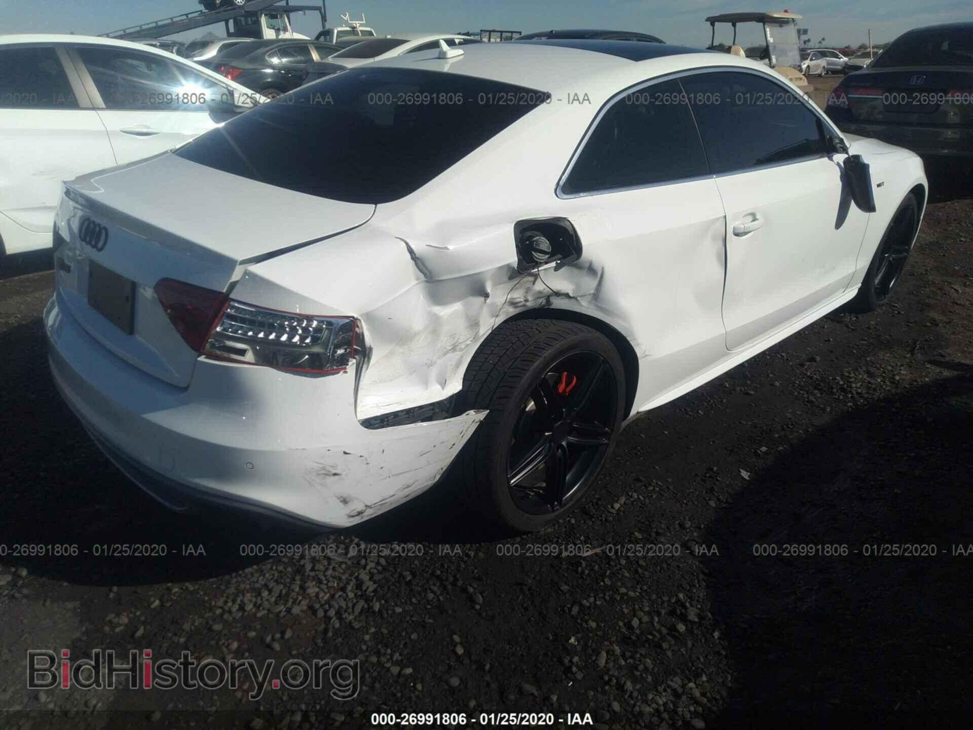 2013 AUDI S5 - VIN: WAUCGAFRXDA067240 - Фото 4