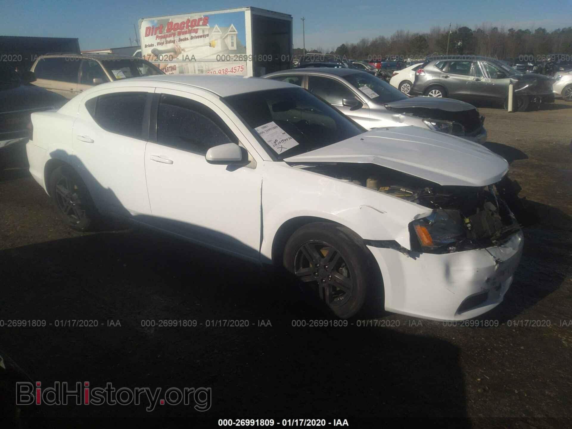 Photo 1B3BD1FBXBN555900 - DODGE AVENGER 2011