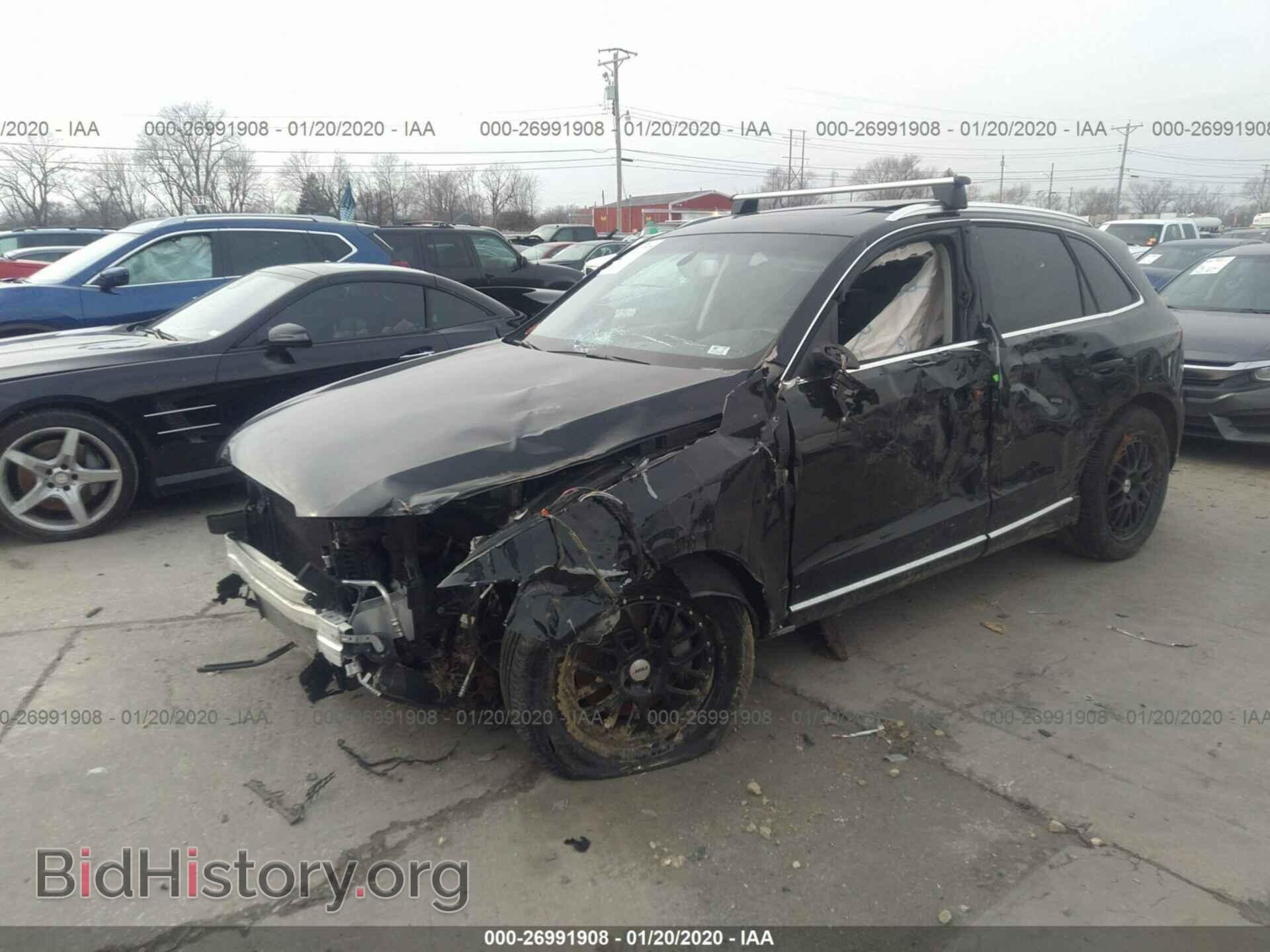 2014 AUDI Q5 - VIN: WA1CMAFP6EA077950 - Фото 2