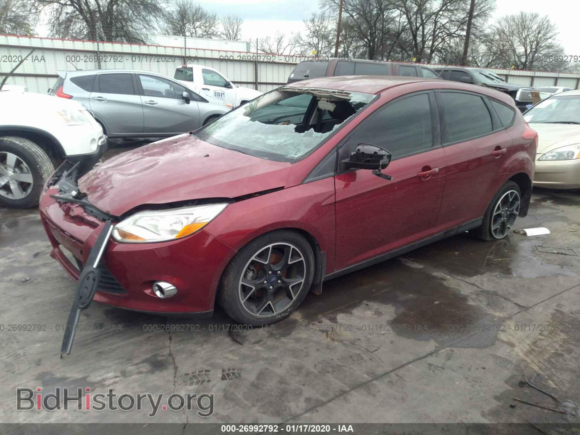 2014 FORD FOCUS - VIN: 1FADP3K23EL143629 - Фото 2