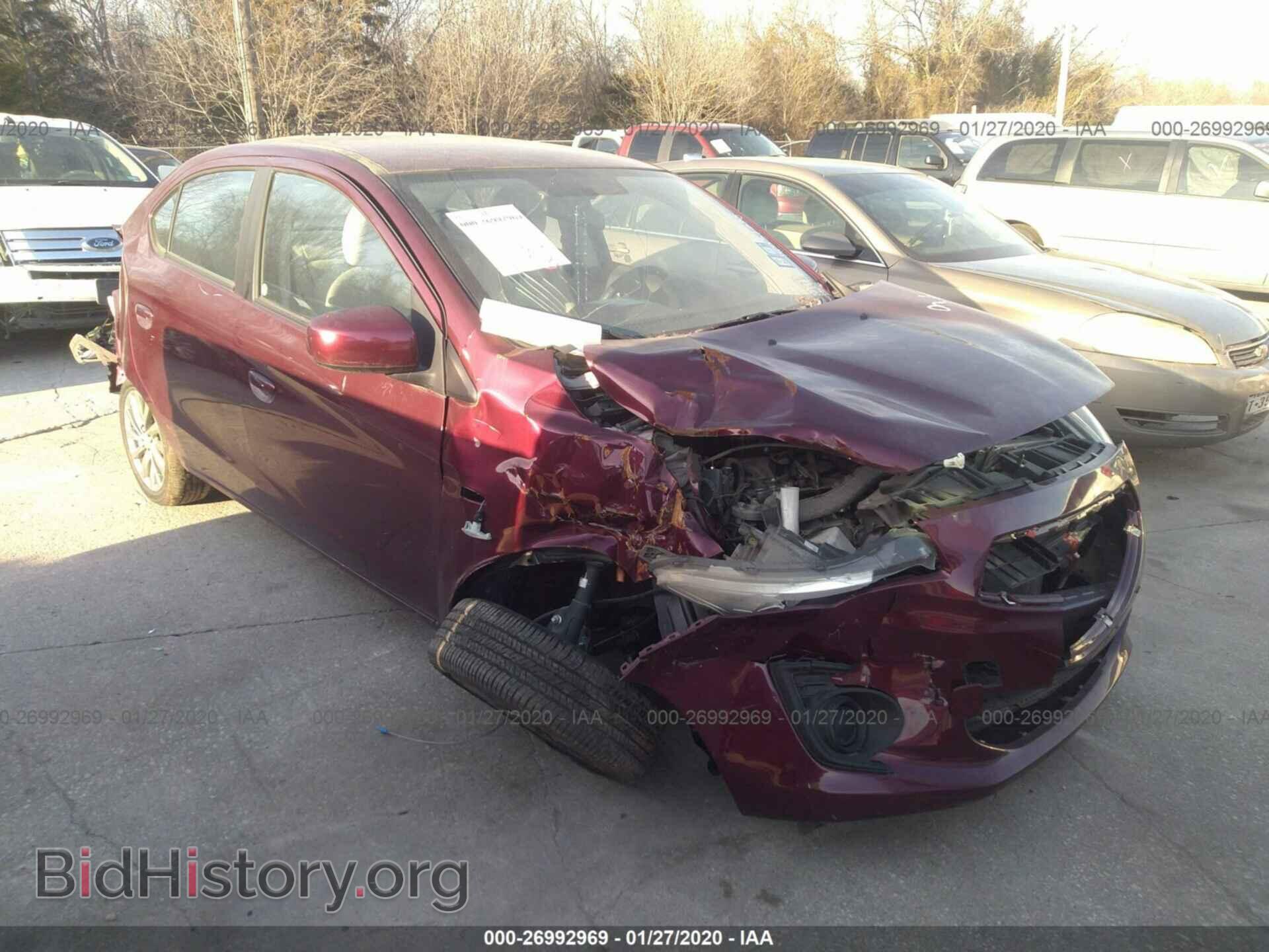 Photo ML32F3FJ0JHF01584 - MITSUBISHI MIRAGE 2018