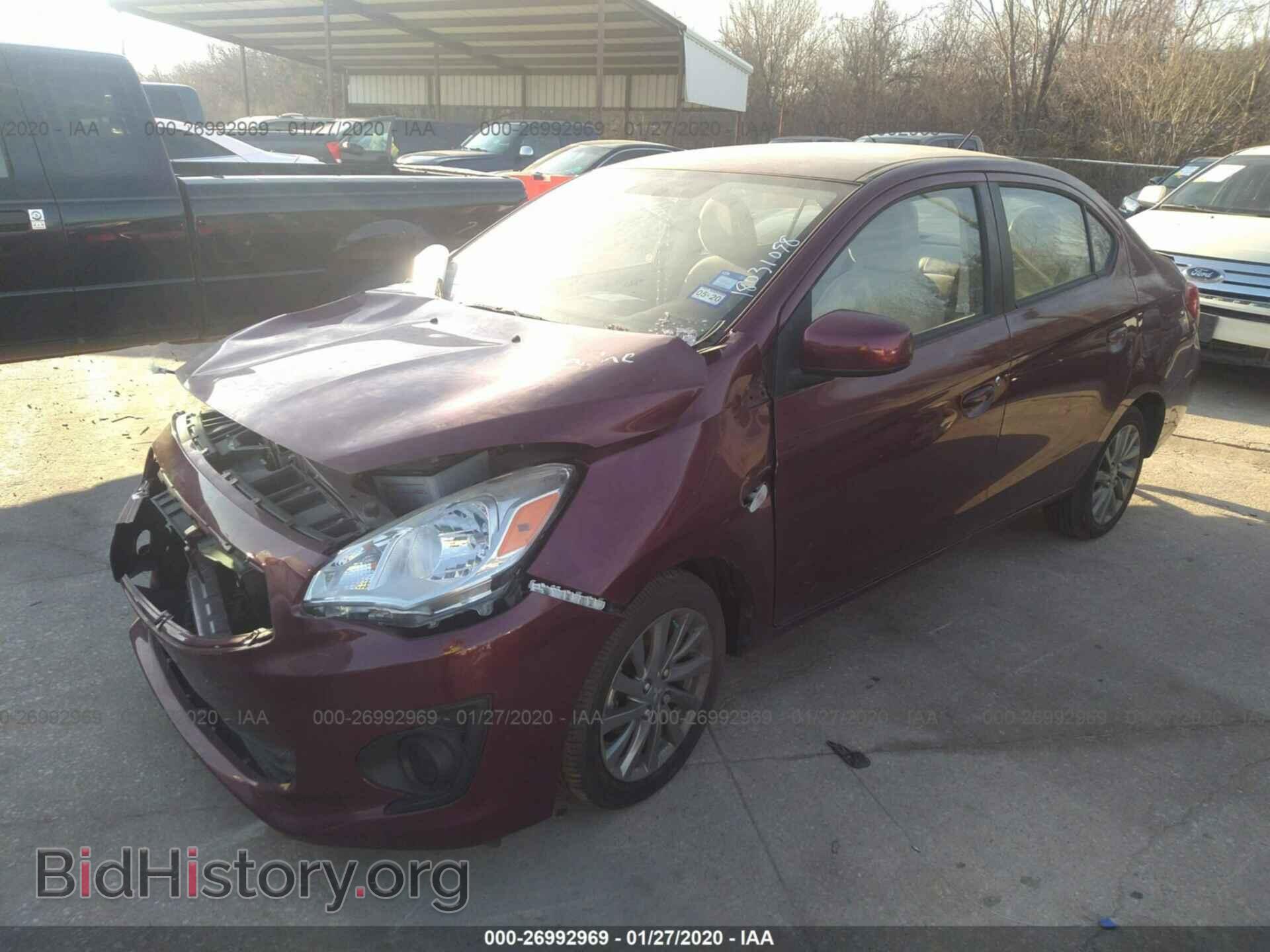 2018 MITSUBISHI MIRAGE - VIN: ML32F3FJ0JHF01584 - Фото 2