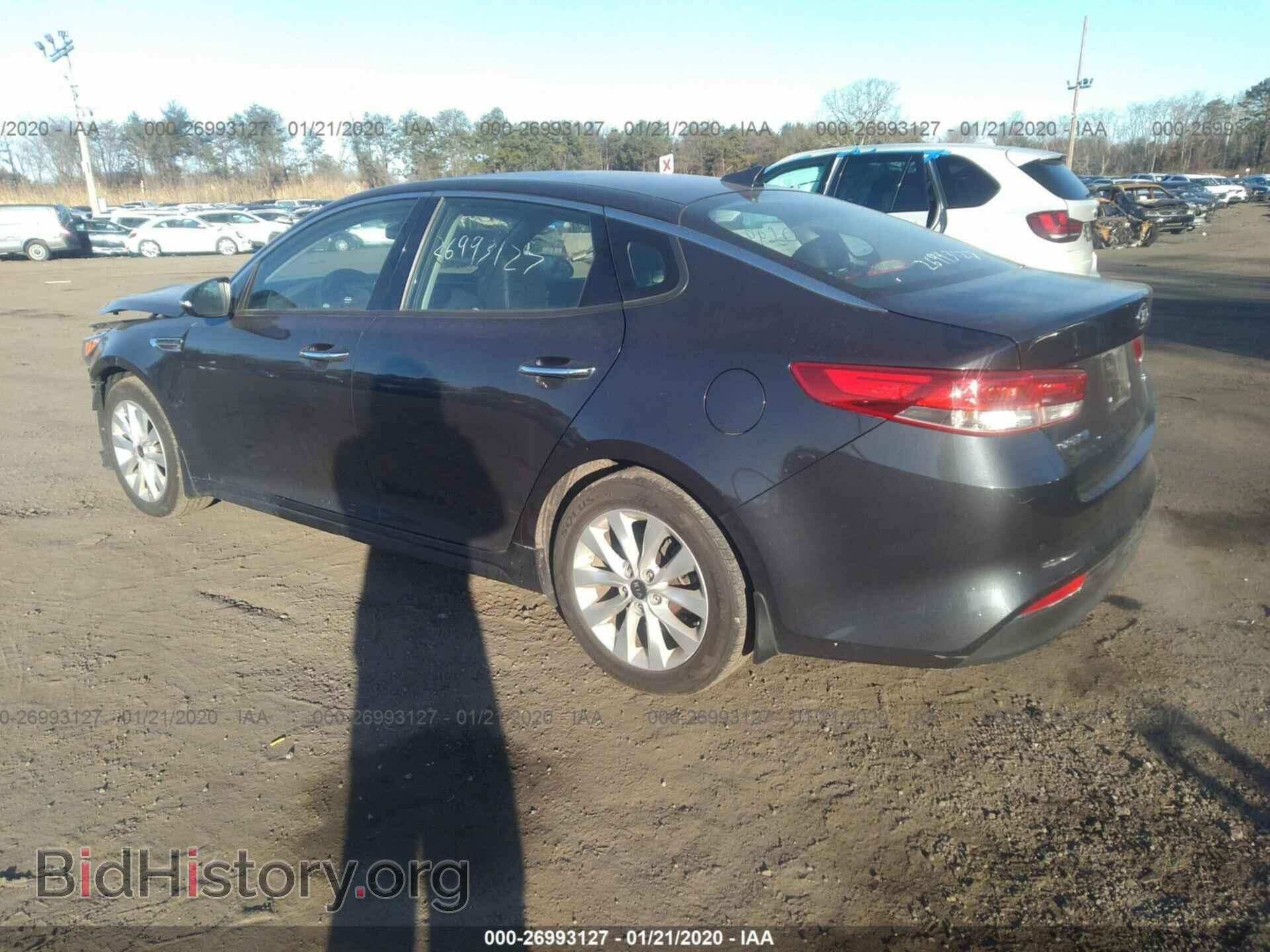 2018 KIA OPTIMA - VIN: 5XXGU4L30JG226703 - Фото 3