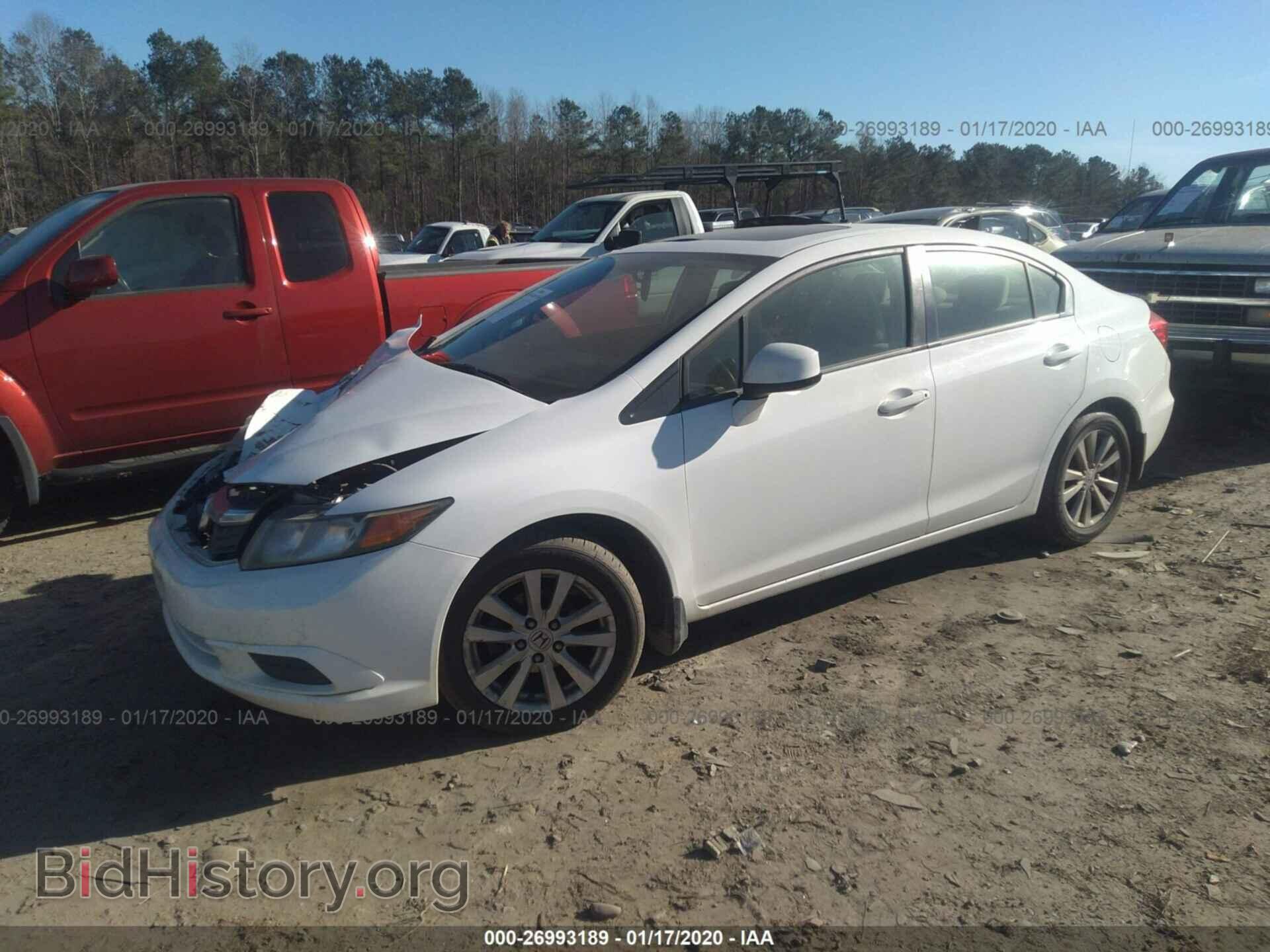 2012 HONDA CIVIC - VIN: 19XFB2F8XCE088628 - Фото 2