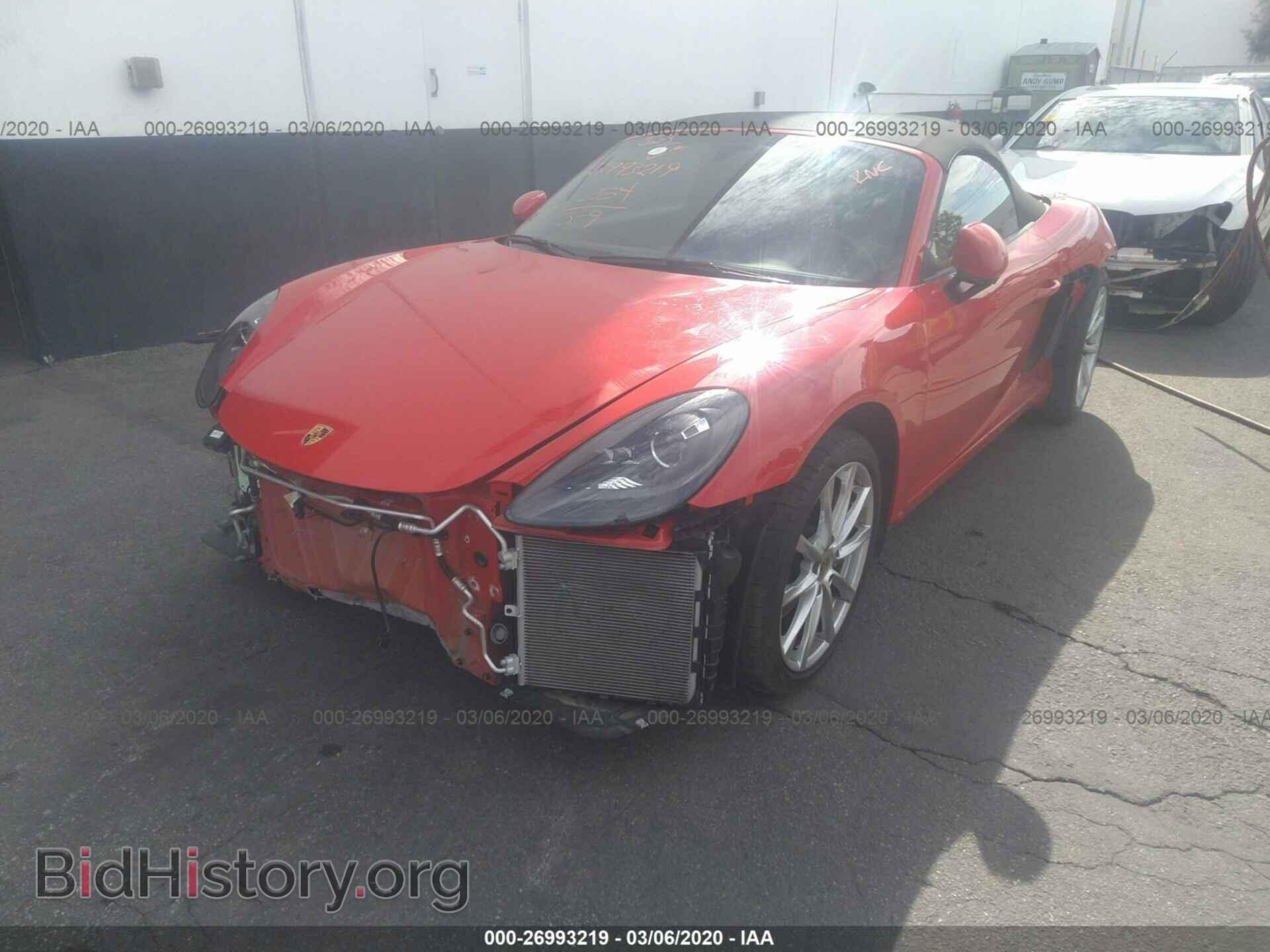 2017 PORSCHE BOXSTER - VIN: WP0CA2A80HS220149 - Photo 2