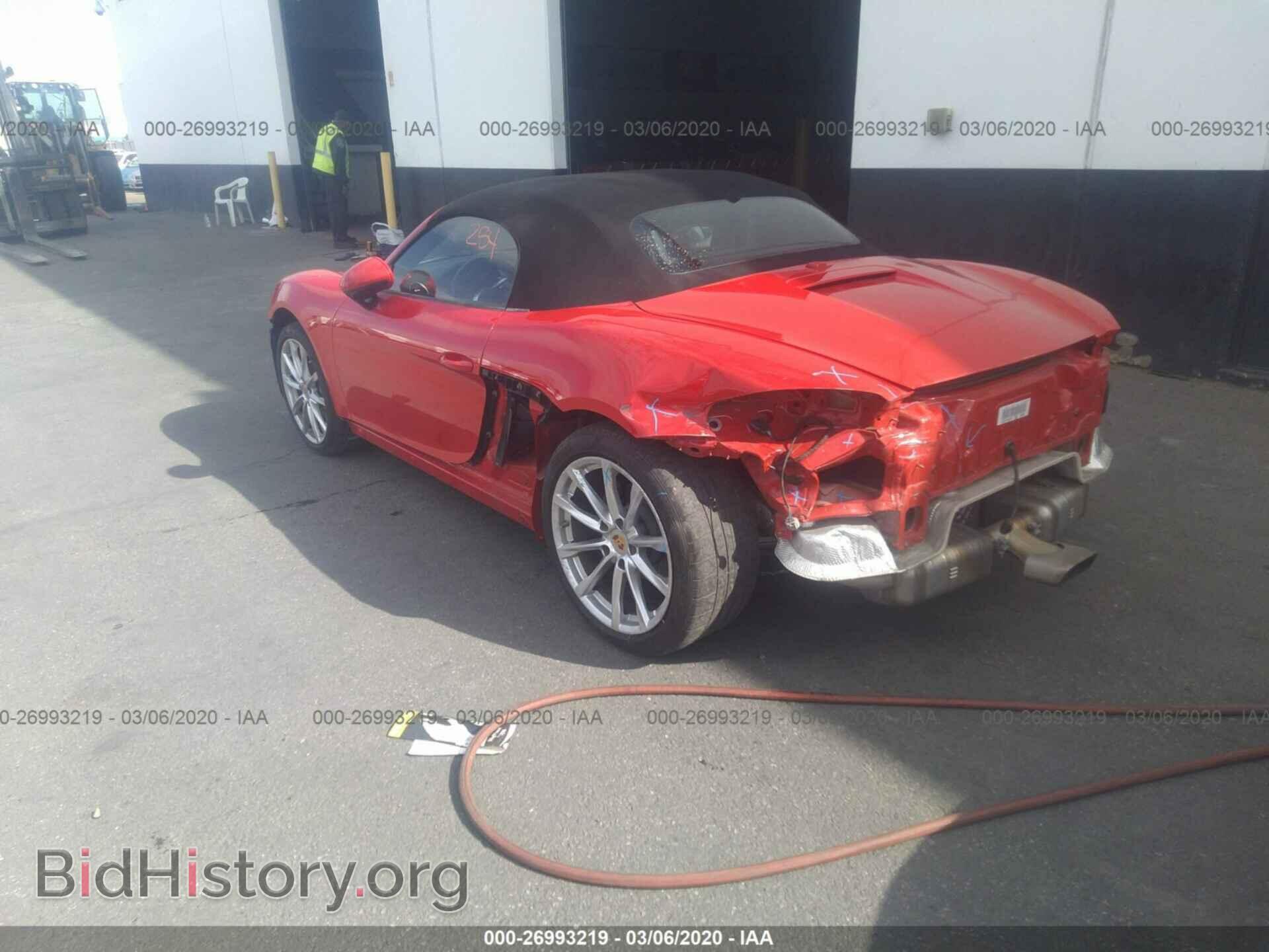 2017 PORSCHE BOXSTER - VIN: WP0CA2A80HS220149 - Photo 3