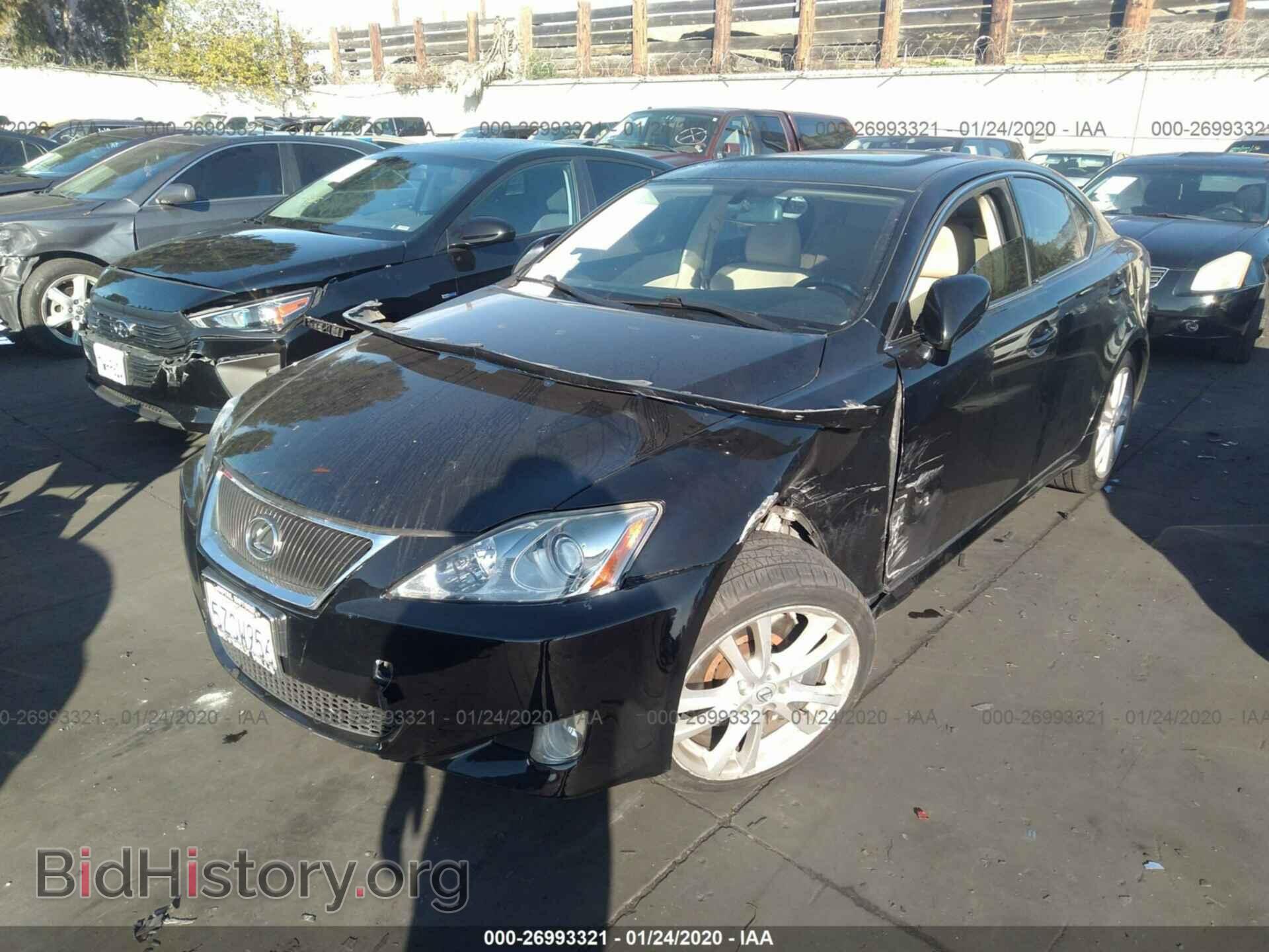 2007 LEXUS IS - VIN: JTHBE262372010842 - Photo 2