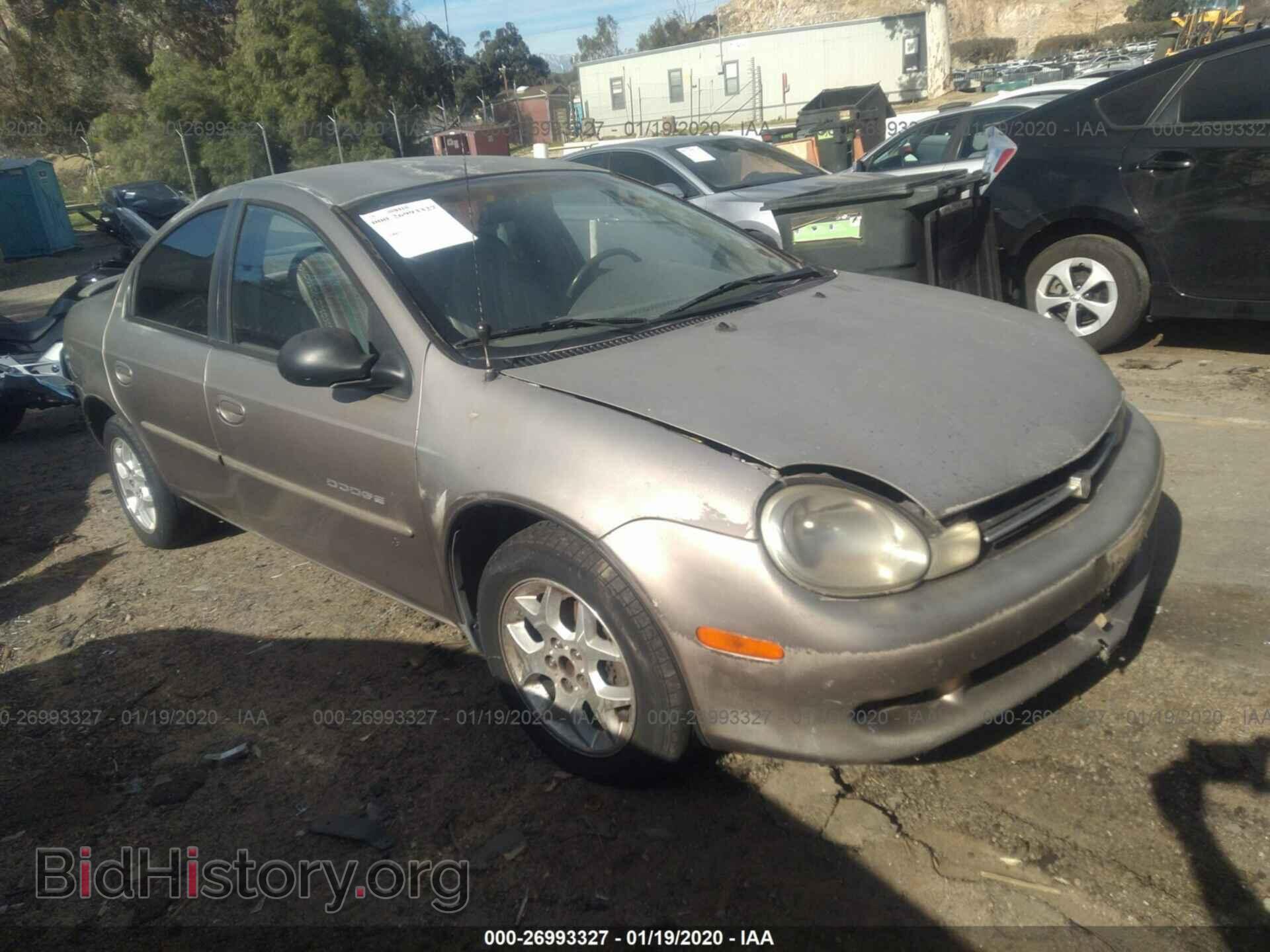 Фотография 1B3ES46C2YD591656 - DODGE NEON 2000