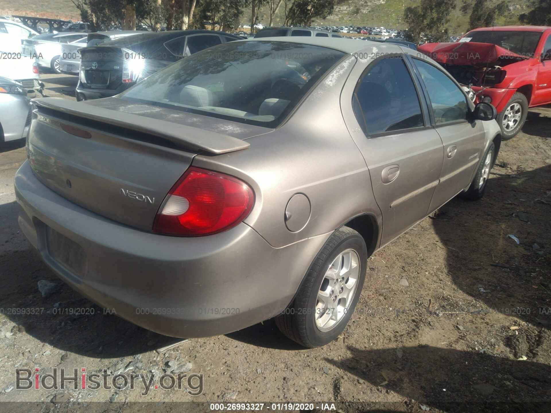 2000 DODGE NEON - VIN: 1B3ES46C2YD591656 - Фото 4