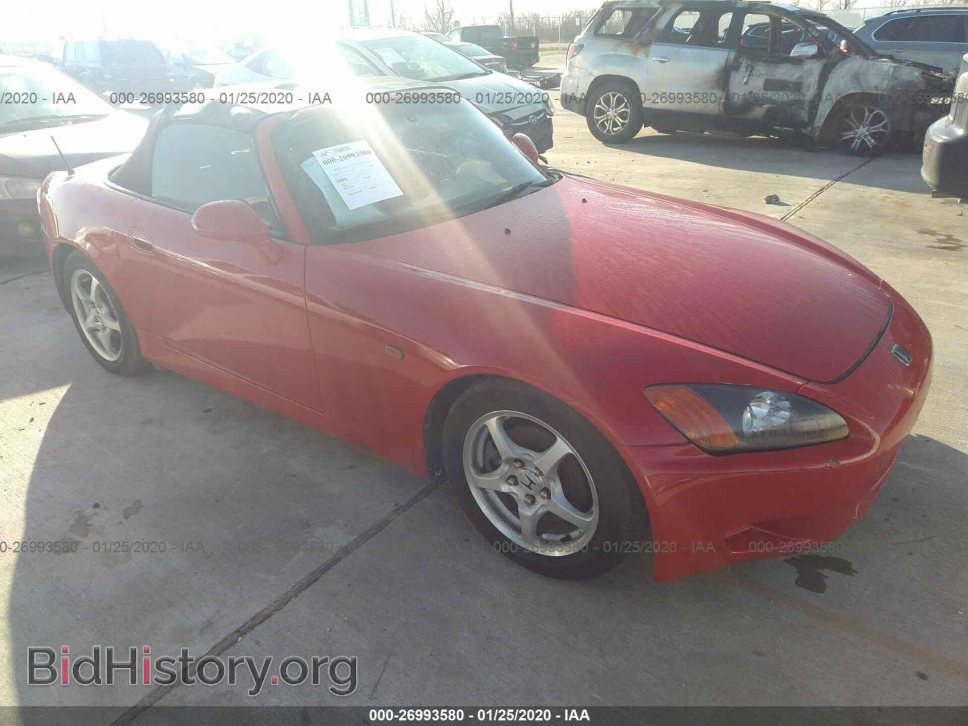 Фотография JHMAP1144YT007095 - HONDA S2000 2000