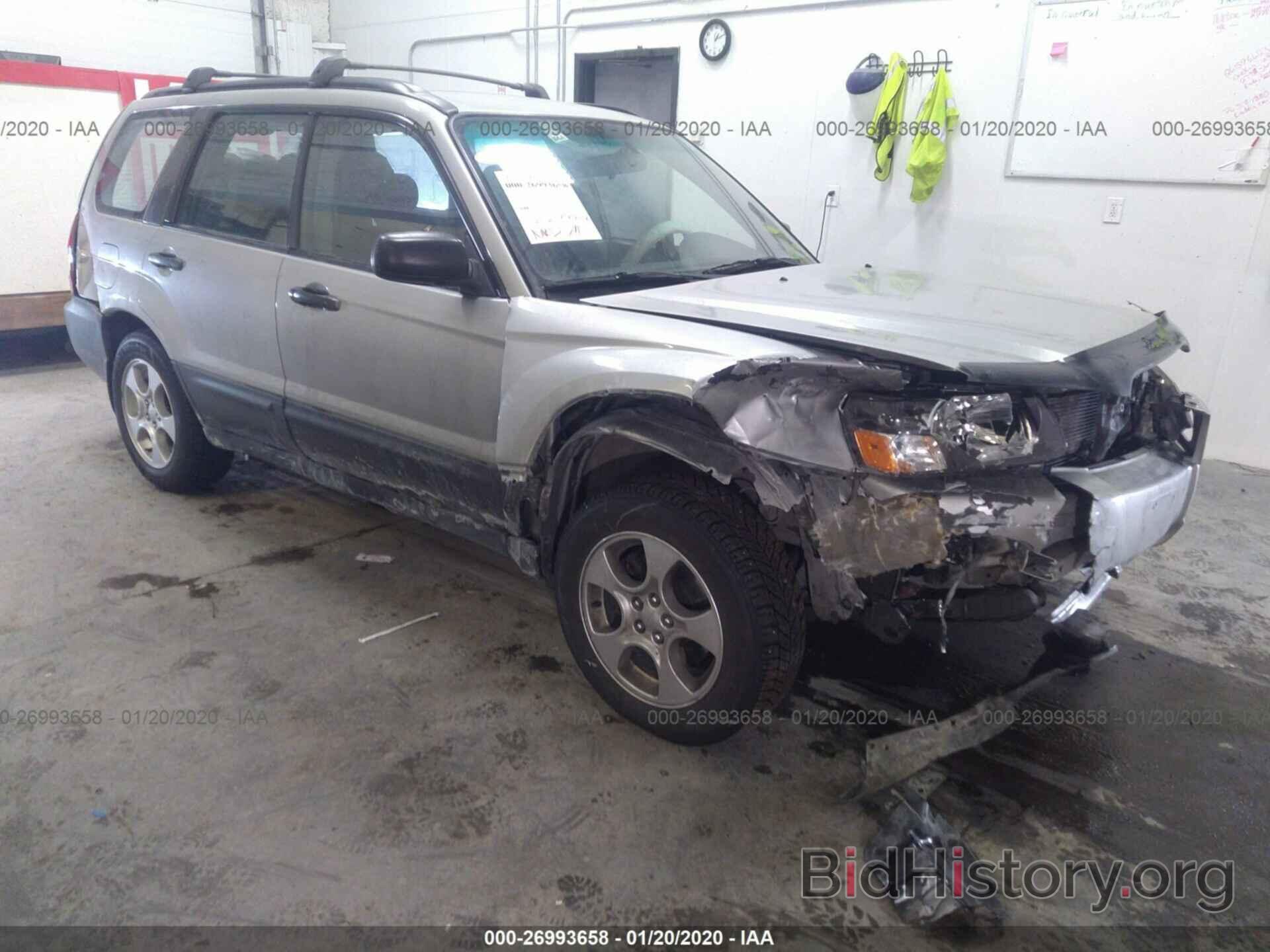 Photo JF1SG63625H728182 - SUBARU FORESTER 2005