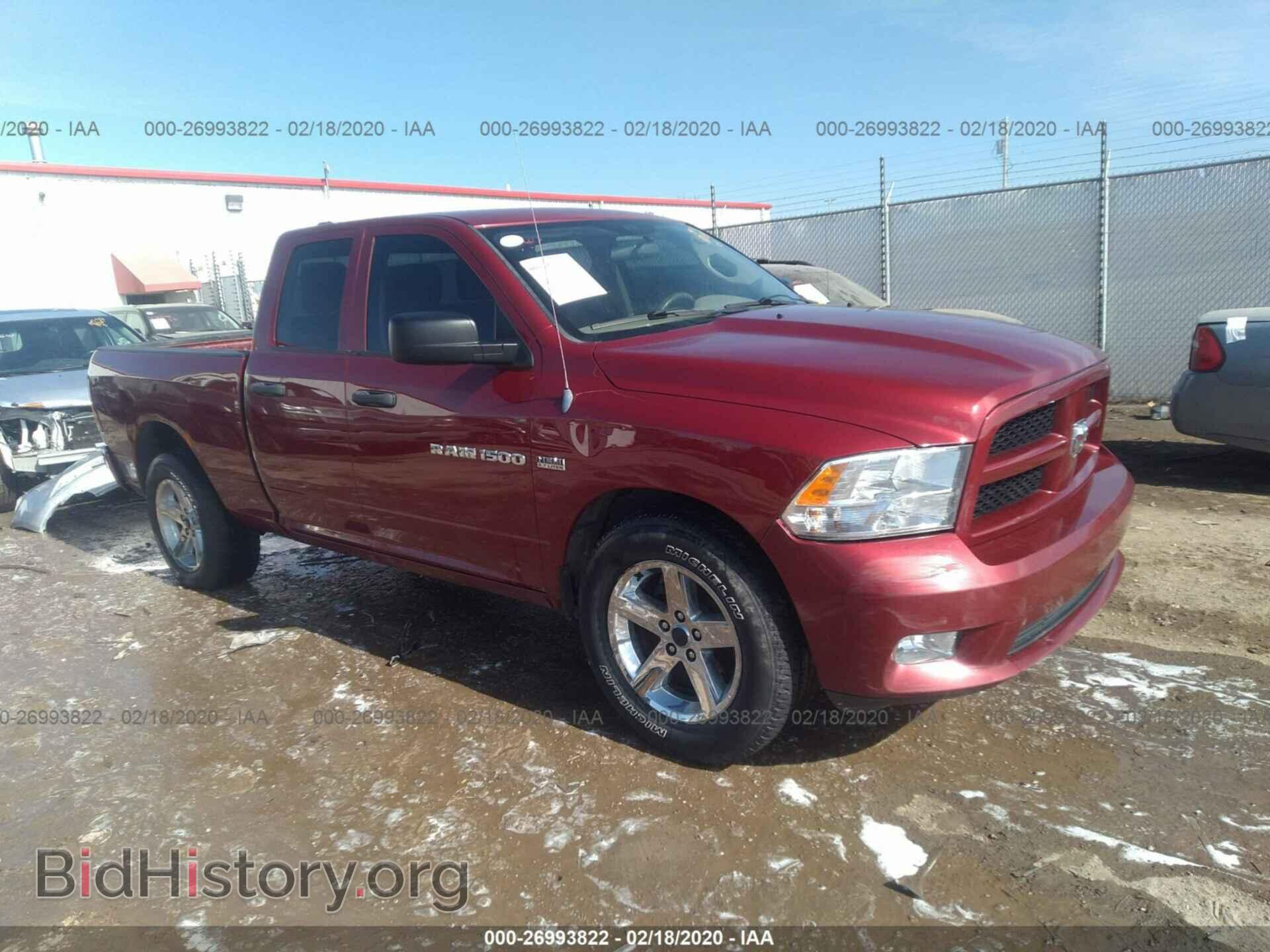 Фотография 1C6RD7FT8CS341863 - DODGE RAM 1500 2012