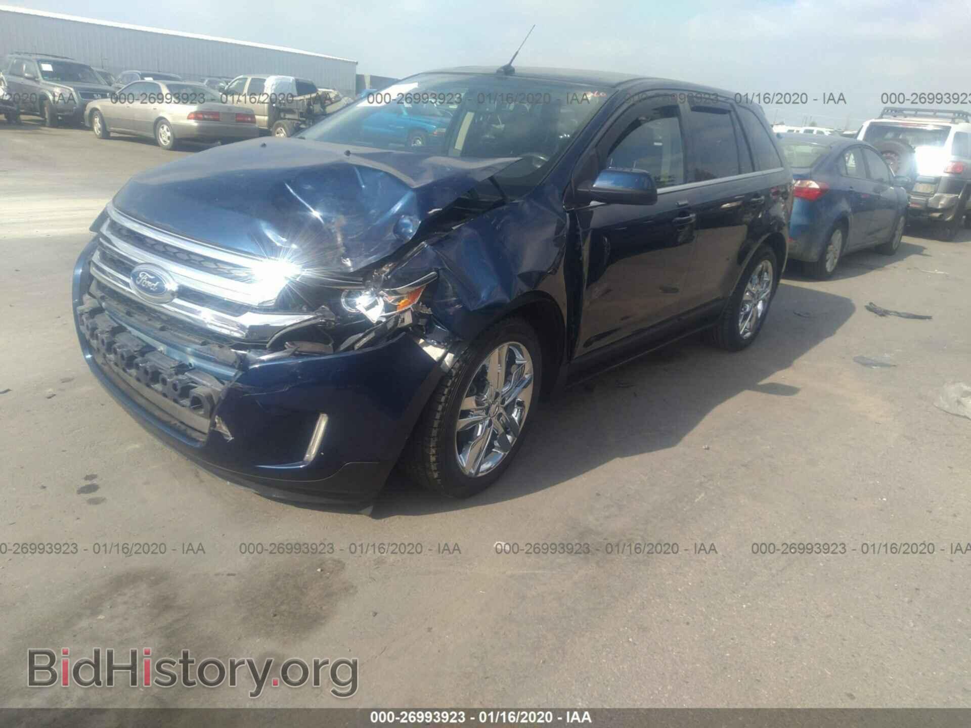 2012 FORD EDGE - VIN: 2FMDK3K91CBA92677 - Фото 2