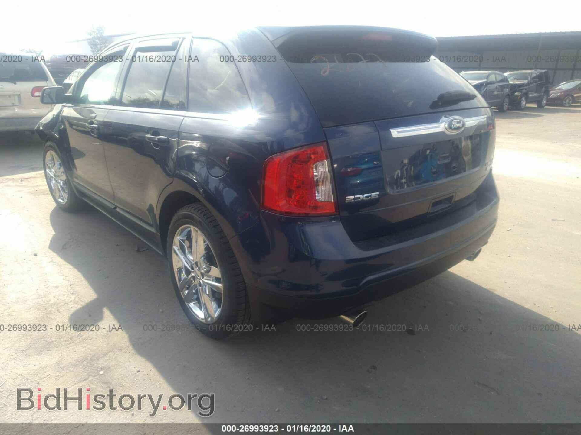 2012 FORD EDGE - VIN: 2FMDK3K91CBA92677 - Фото 3