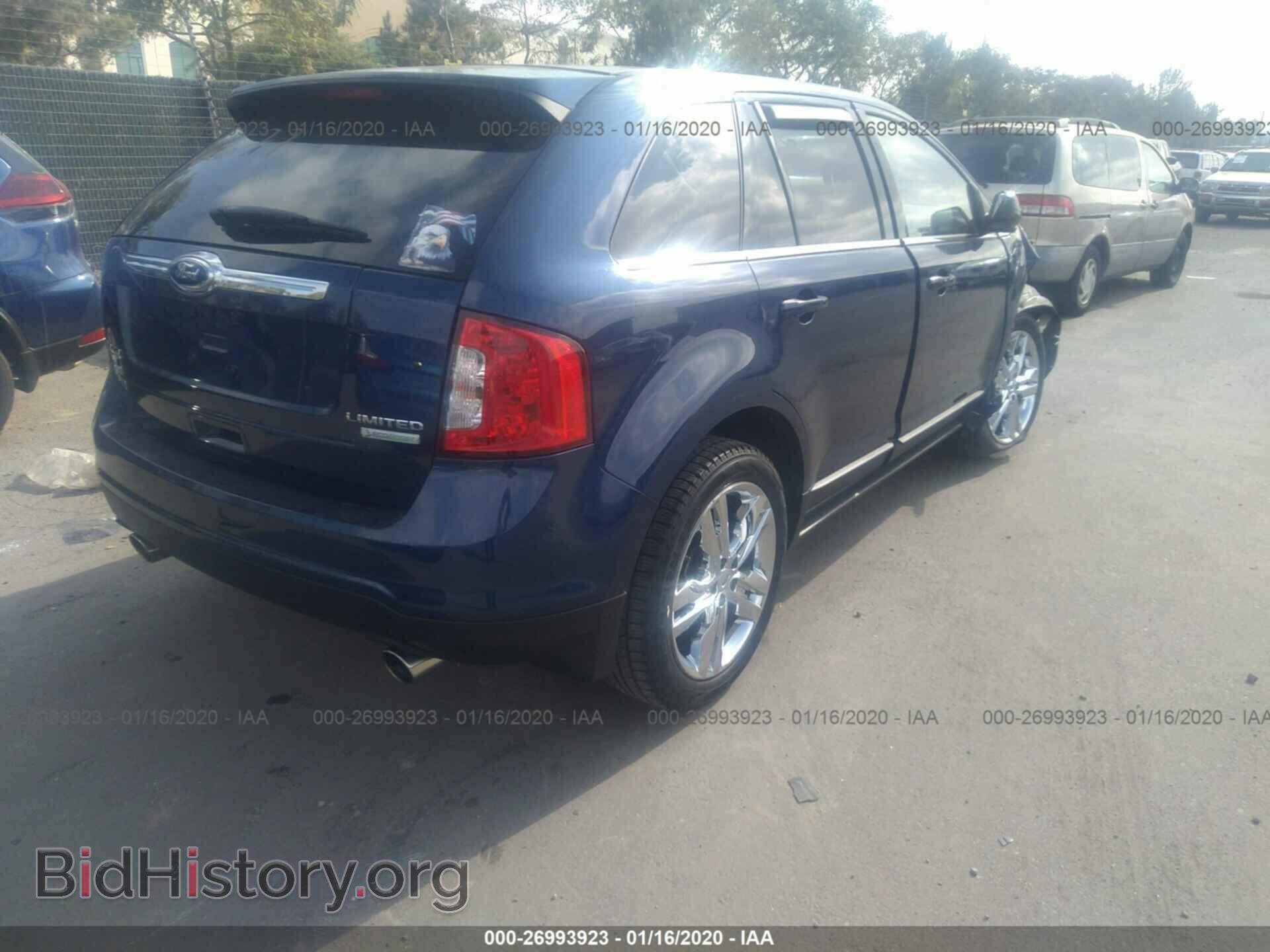 2012 FORD EDGE - VIN: 2FMDK3K91CBA92677 - Фото 4