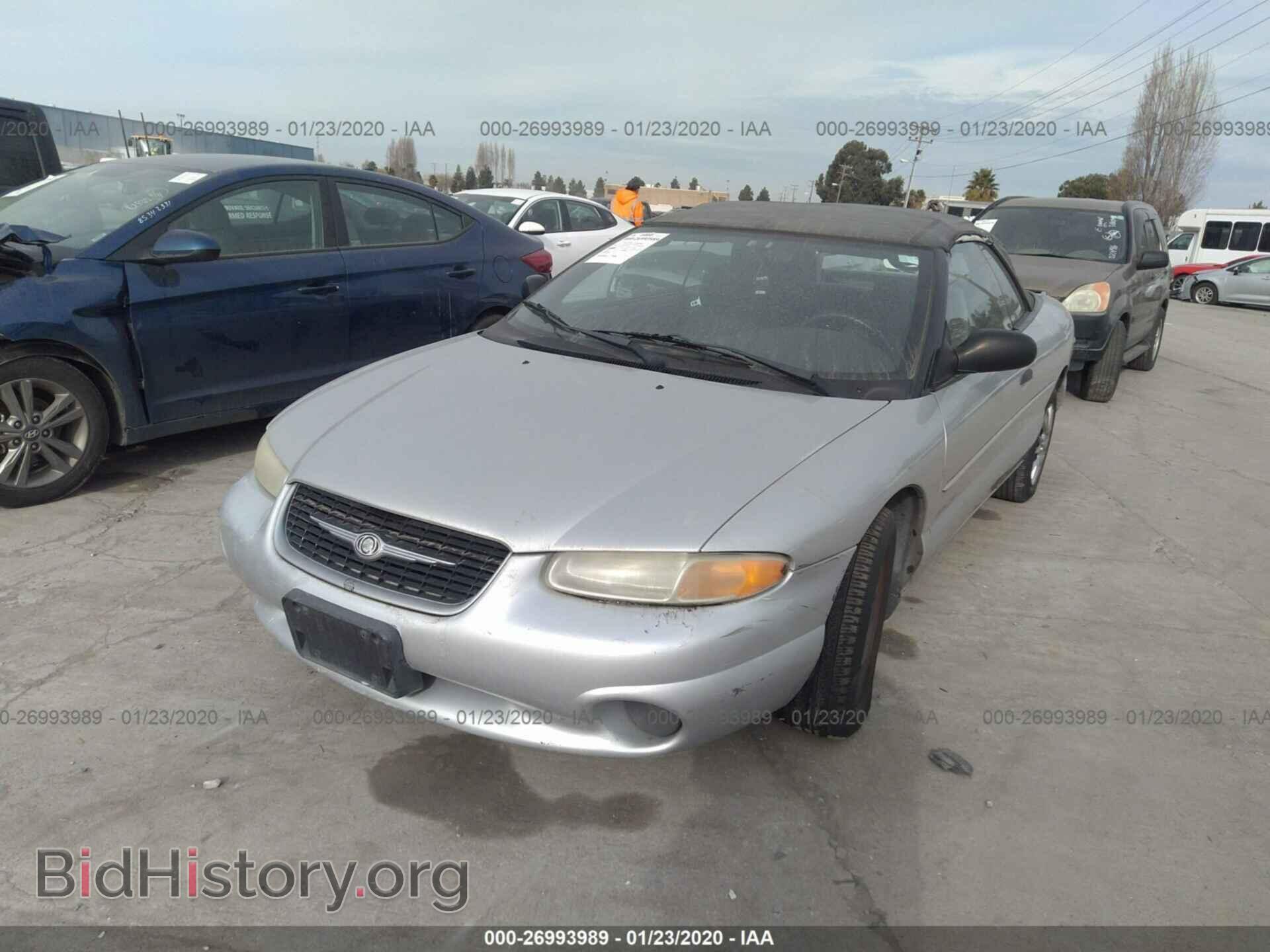 2000 CHRYSLER SEBRING - VIN: 3C3EL45H3YT244571 - Photo 2