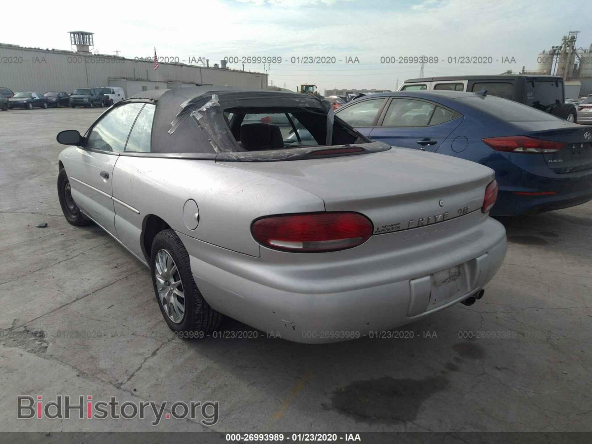 2000 CHRYSLER SEBRING - VIN: 3C3EL45H3YT244571 - Photo 3