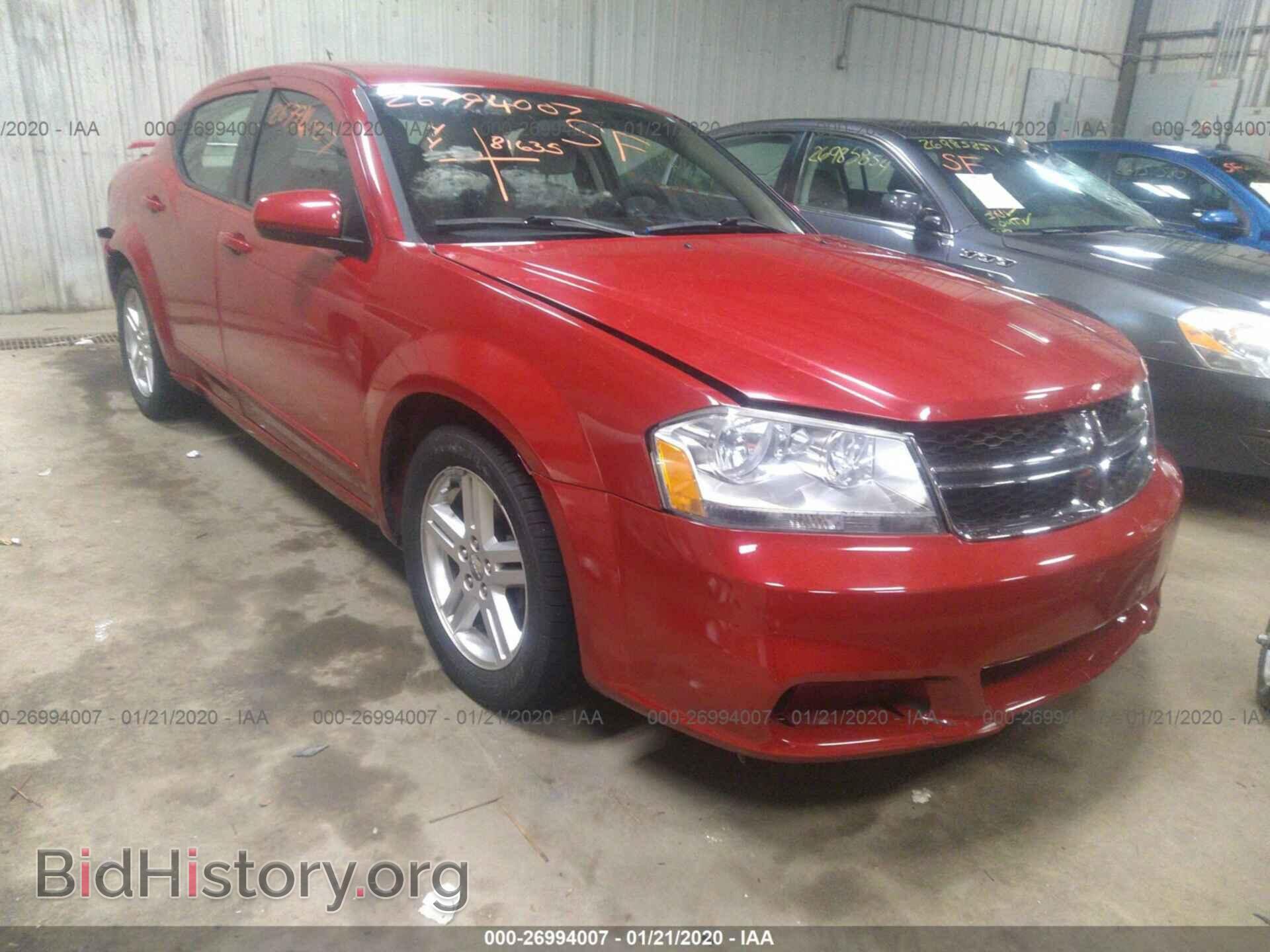 Photo 1C3CDZCB1DN637057 - DODGE AVENGER 2013