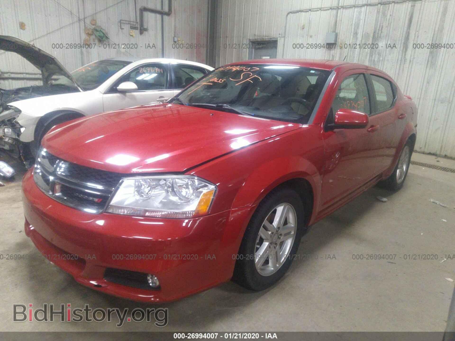 2013 DODGE AVENGER - VIN: 1C3CDZCB1DN637057 - Photo 2