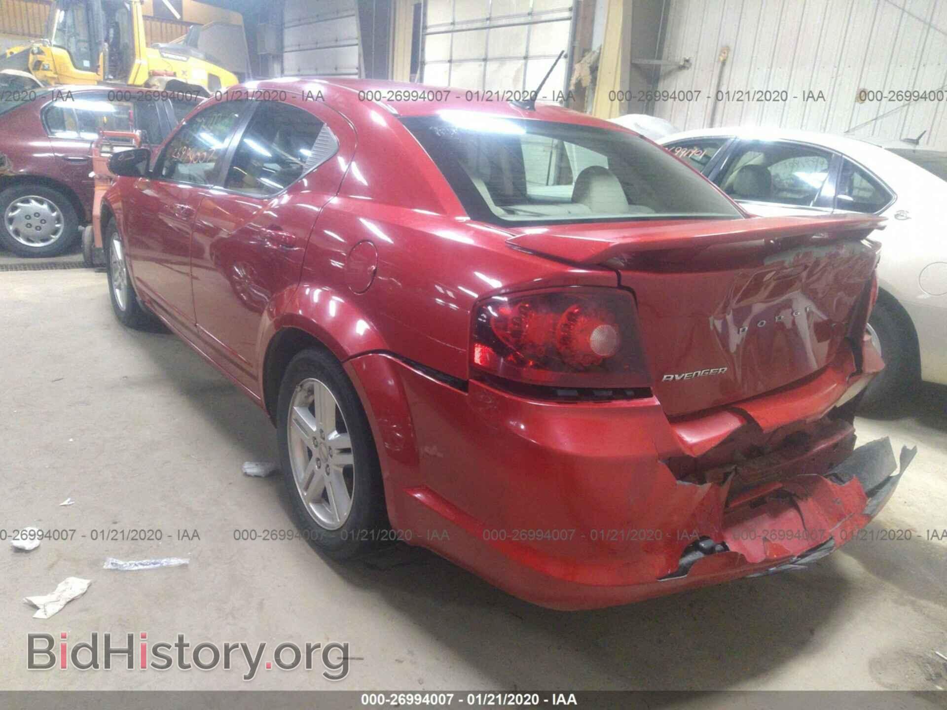 2013 DODGE AVENGER - VIN: 1C3CDZCB1DN637057 - Photo 3