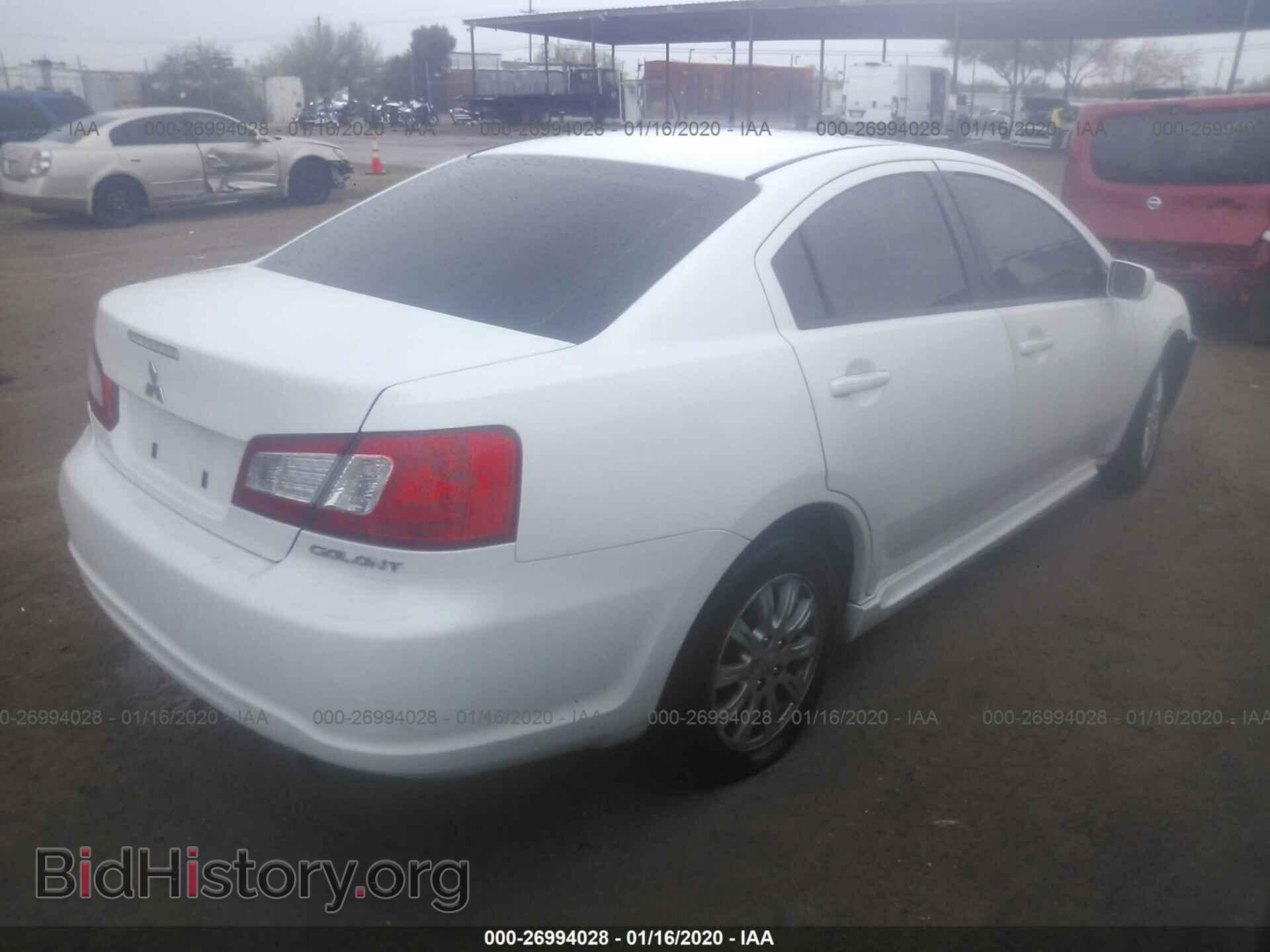2010 MITSUBISHI GALANT - VIN: 4A32B2FF8AE016538 - Фото 4