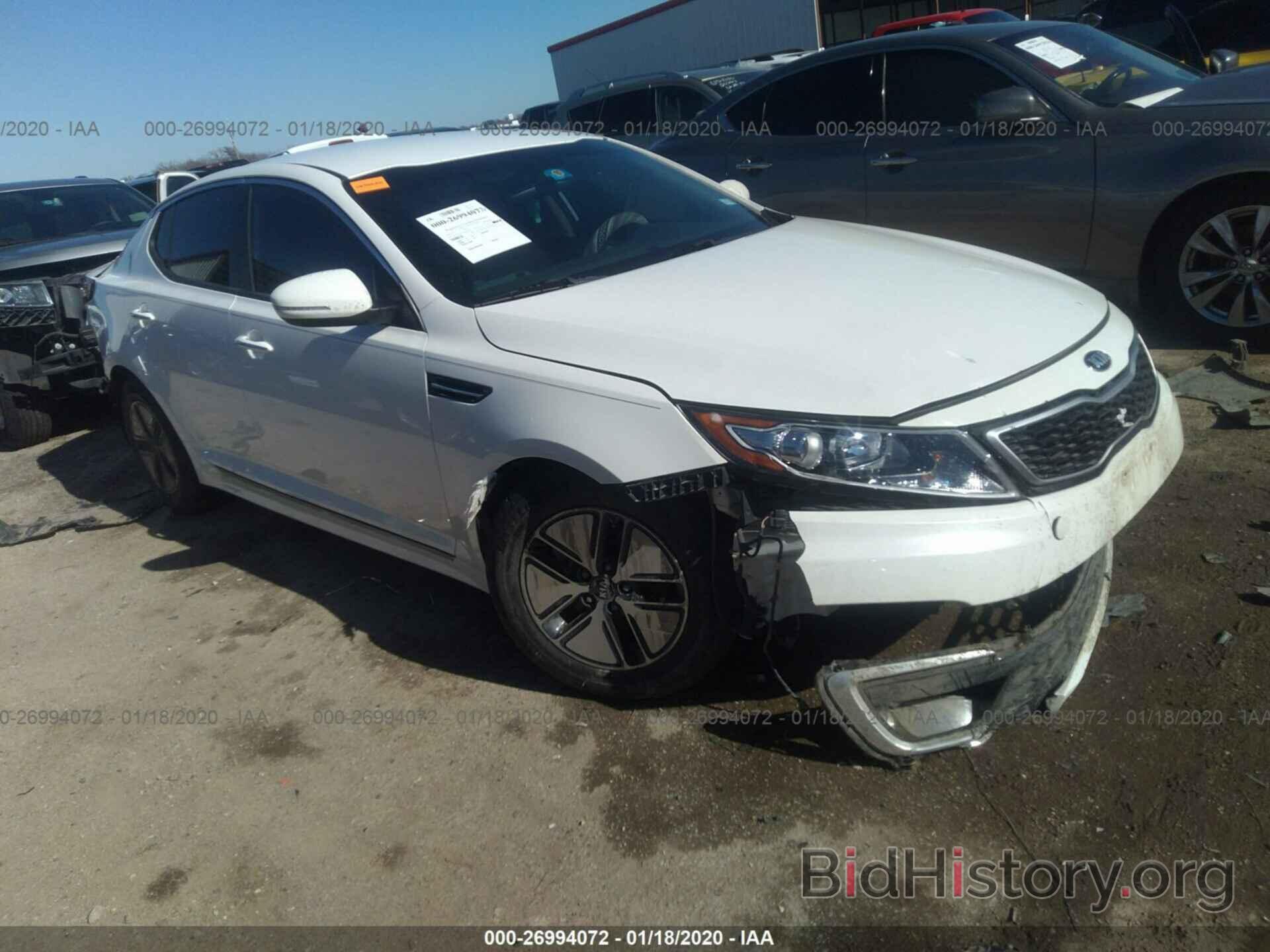 Photo KNAGM4AD7D5051688 - KIA OPTIMA HYBRID 2013